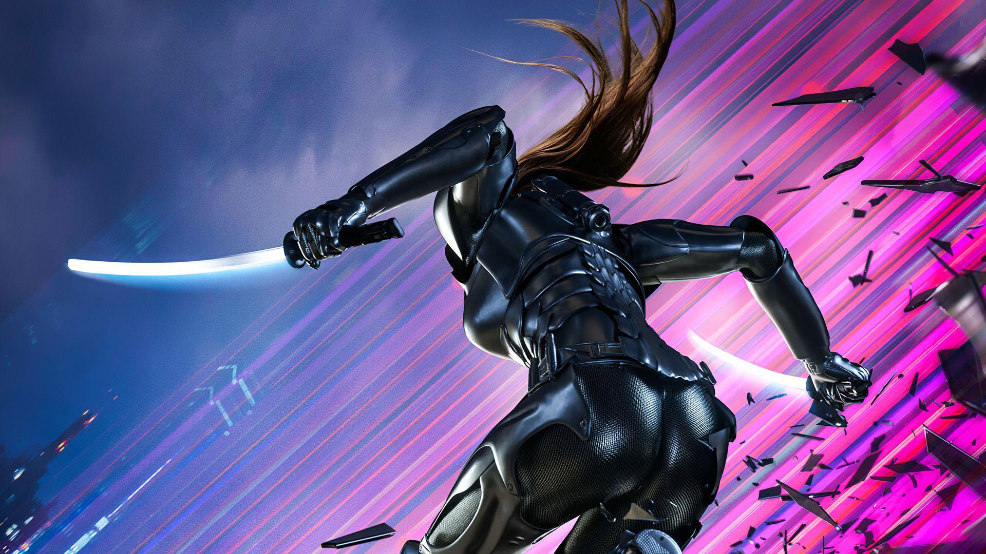 1920x1080 Silver Ninja 4k Laptop Full HD 1080P HD 4k Wallpaper