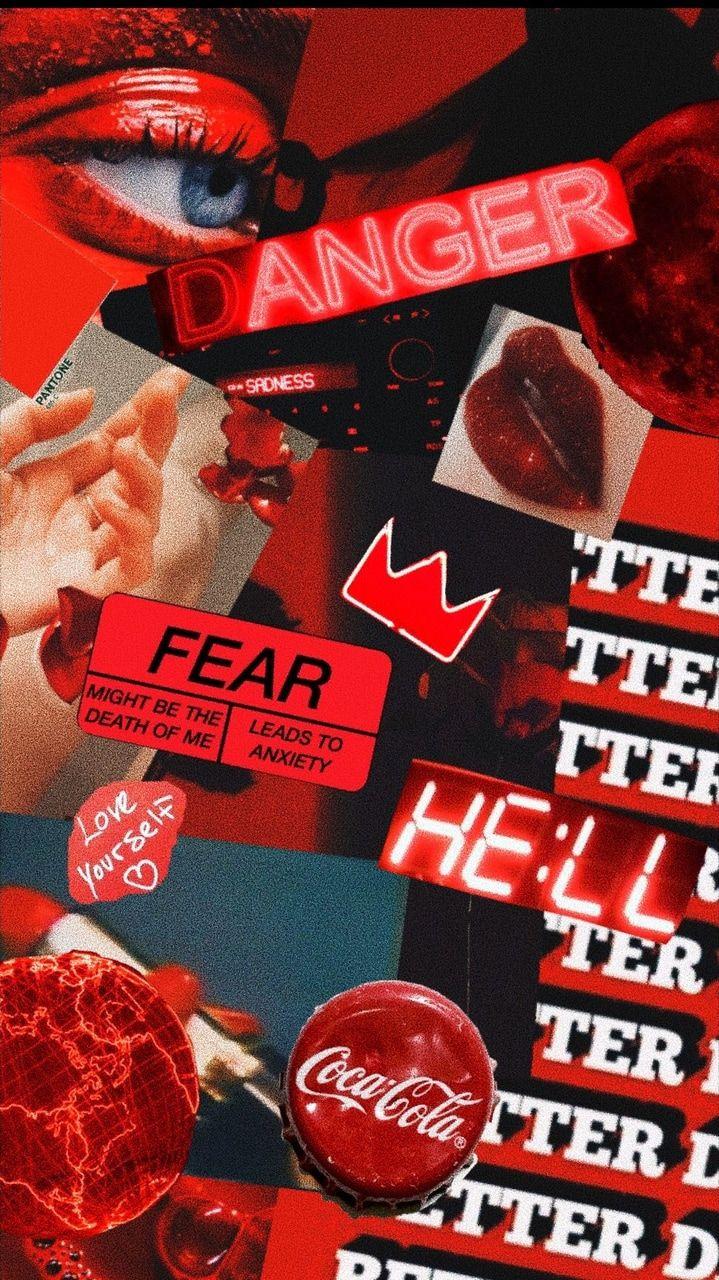 719x1280 red, wallpaper, aesthetic and fondo