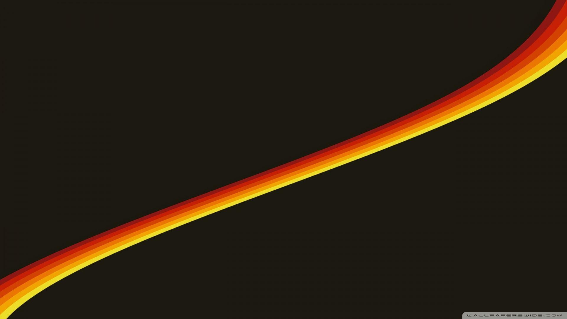 1920x1080 Orange Black and Red Line Wallpaper Background for Powerpoint