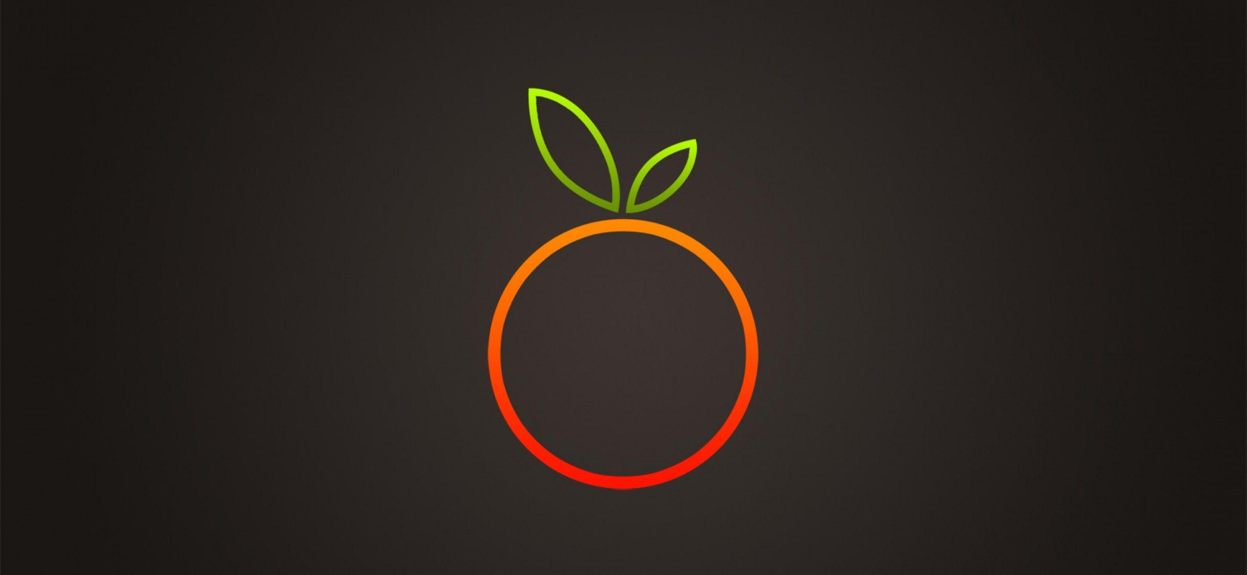 2436x1125 Orange And Grey HD Wallpaper iPhone X