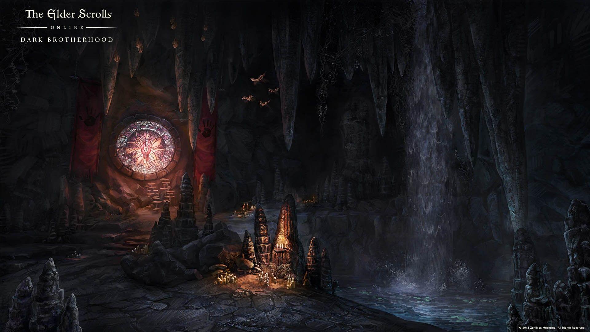 1920x1080 Bruma Dark Brotherhood Sanctuary