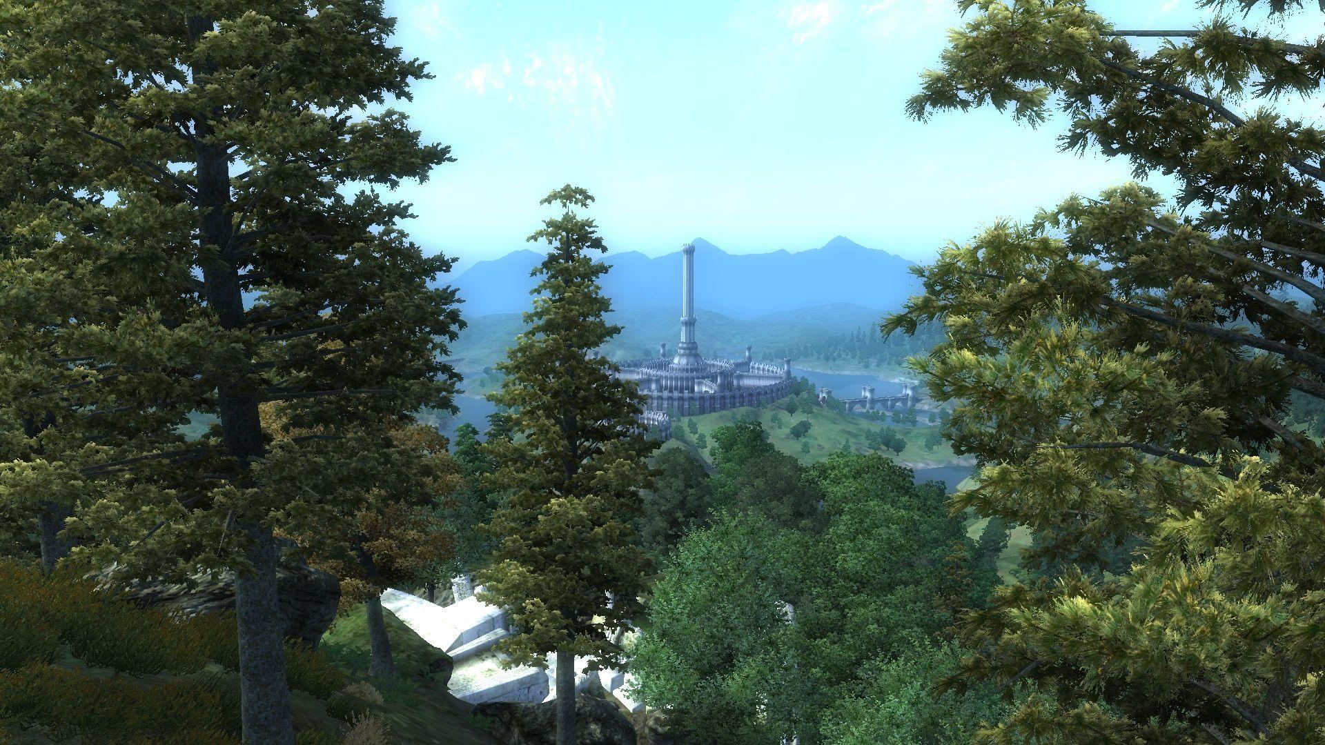 1920x1080 White Gold Tower. Landscape, Outdoor, Elder scrolls online