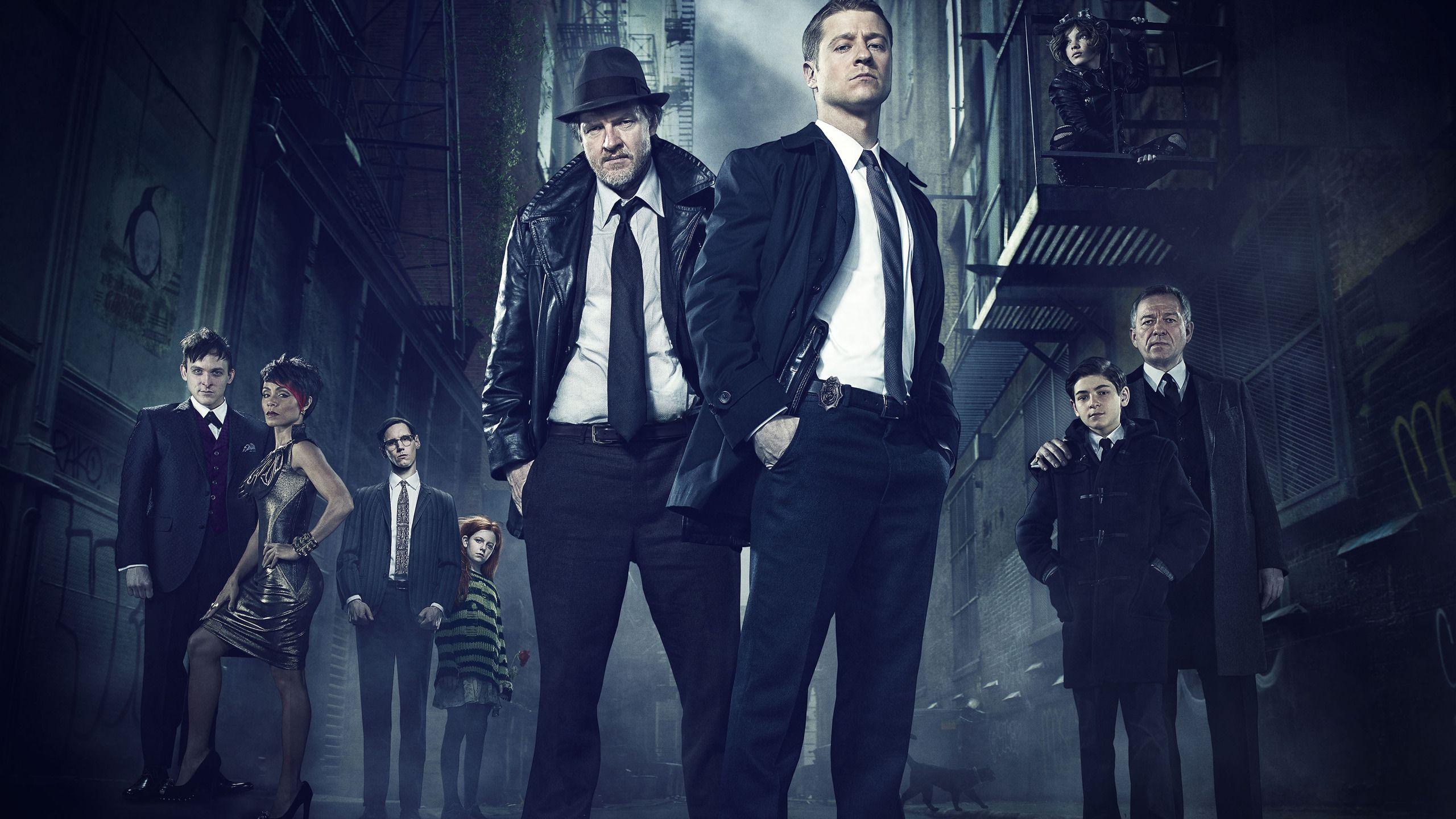 2560x1440 Gotham Tv Series Cast 1440P Resolution HD 4k Wallpaper