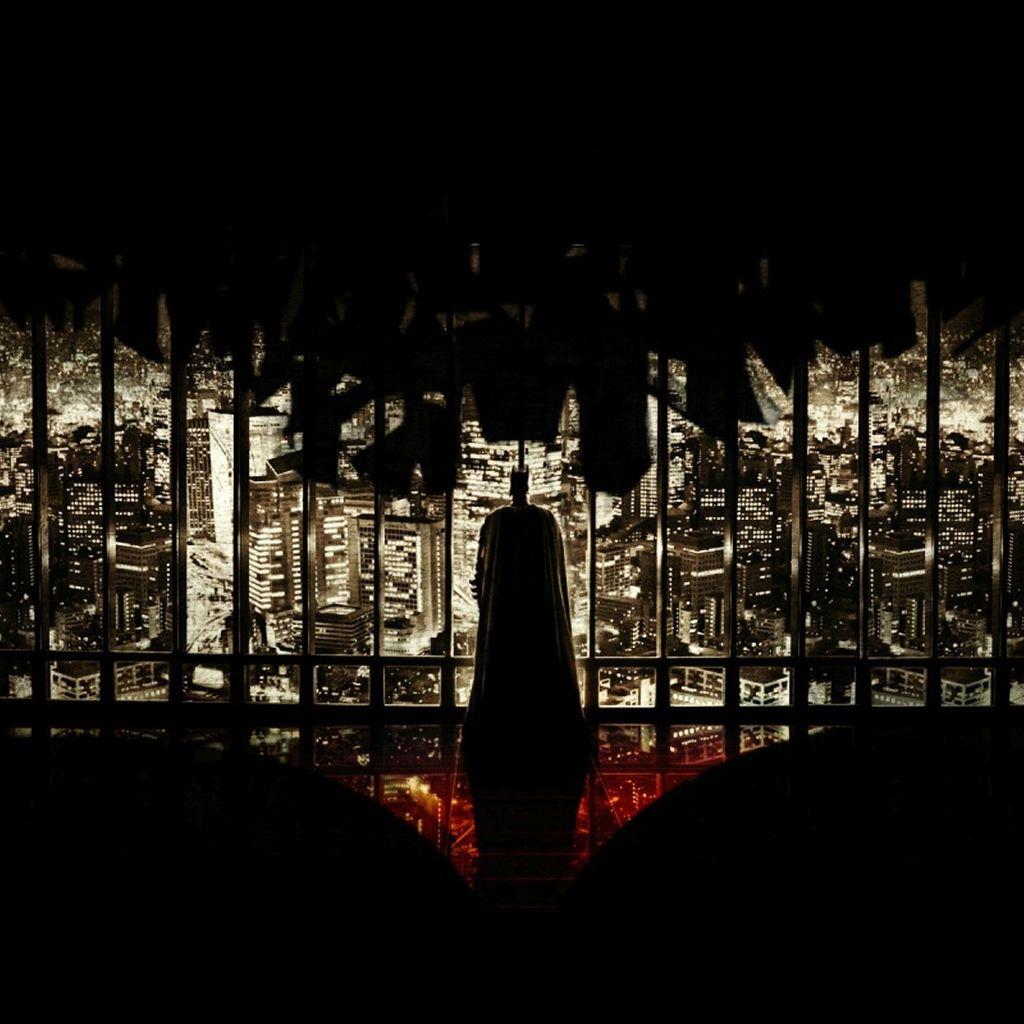 1024x1024 Gotham City Batman iPad Wallpaper Download. iPhone Wallpaper
