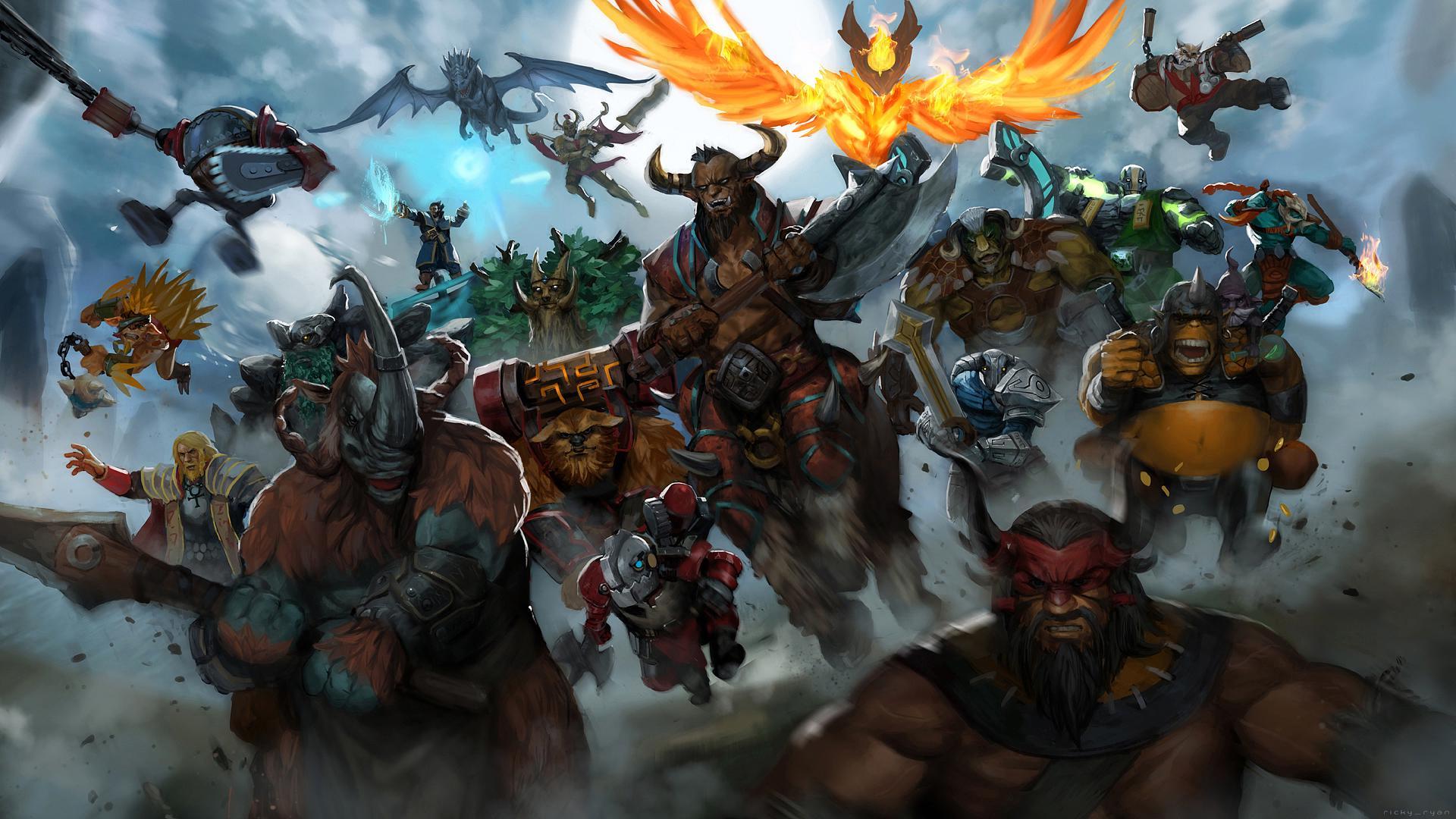 1920x1080 Amazing Dota 2 HD Wallpaper for Your PC