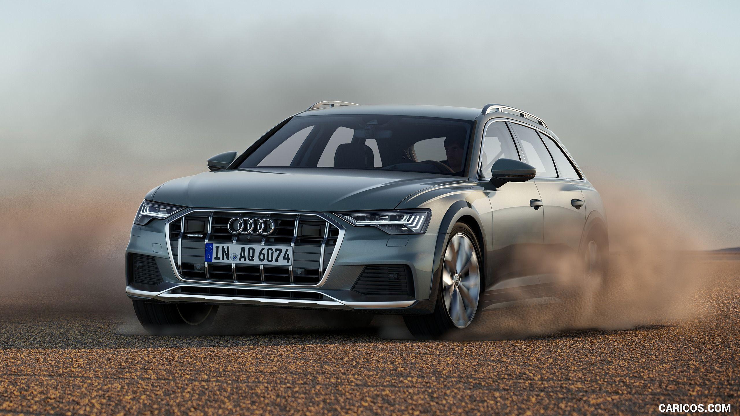 2560x1440 Audi A6 allroad quattro (Color: Gavial Green)-Road. HD