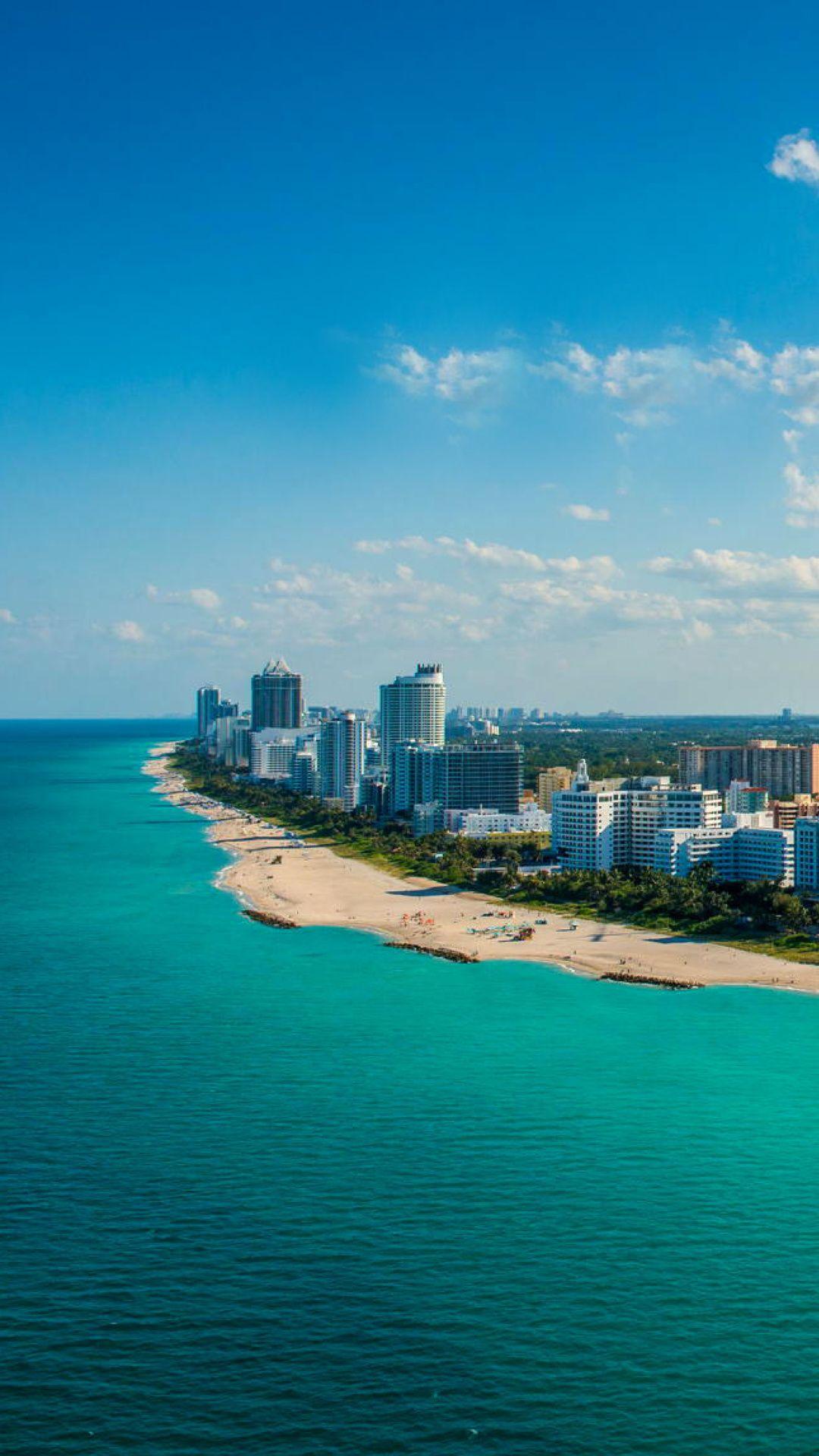 1080x1920 South Beach Miami Wallpaper. Miami Beach
