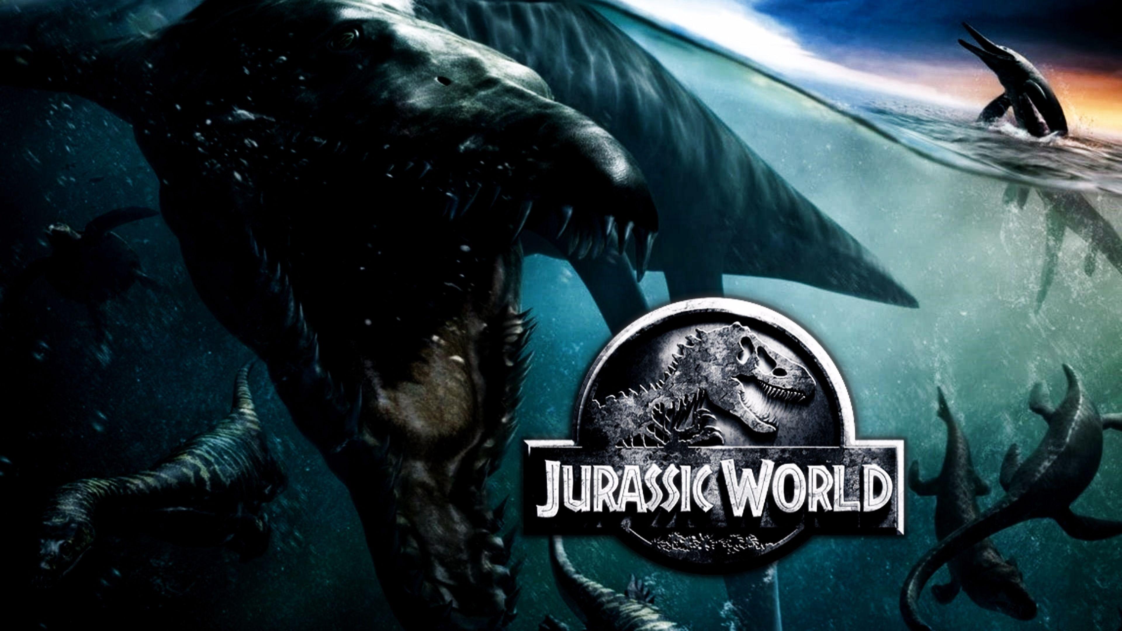 Jurassic World 4K Logo Wallpapers - Top Free Jurassic World 4K Logo ...