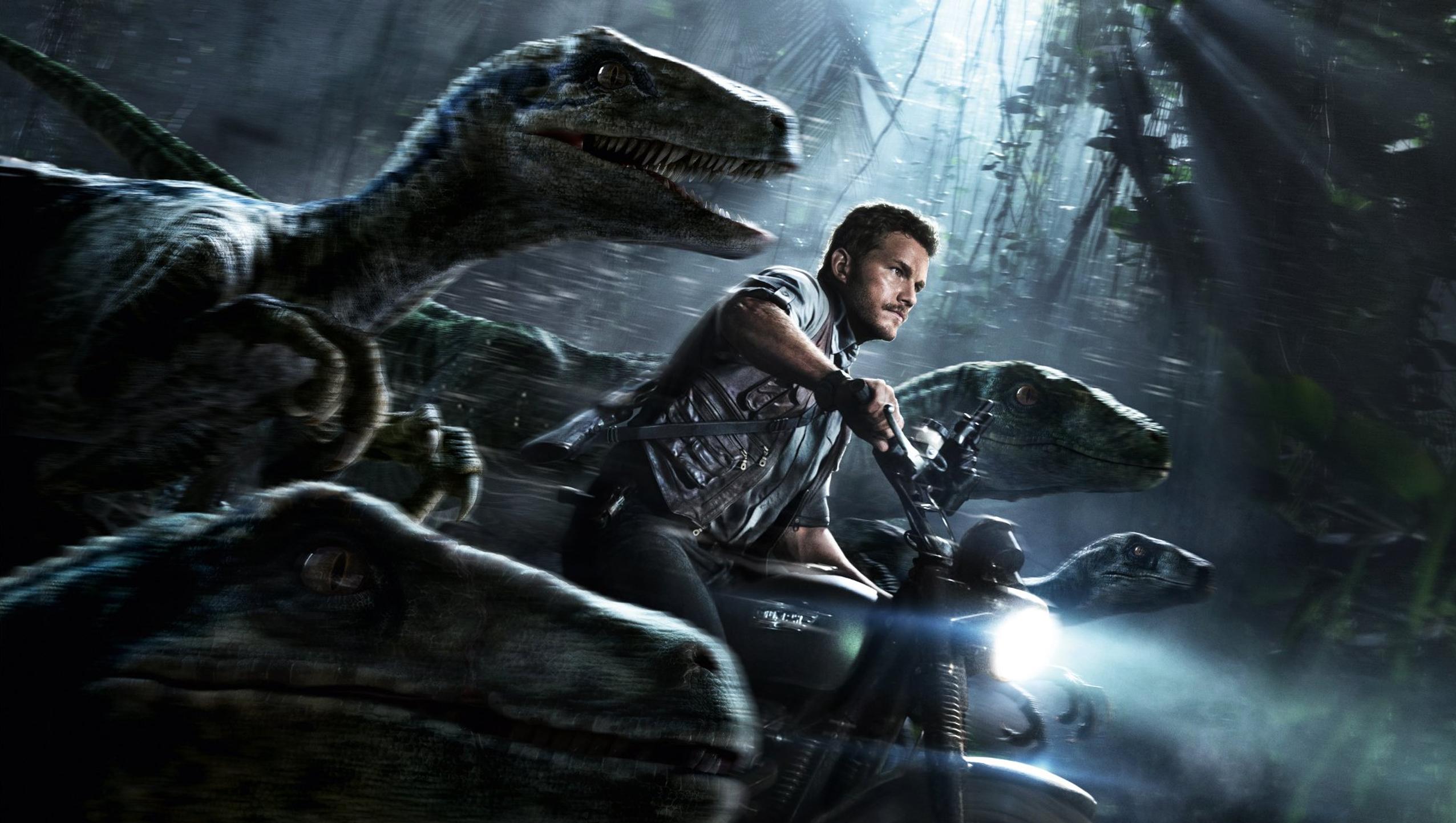 2552x1442 Jurassic World (2015) Desktop Wallpaper