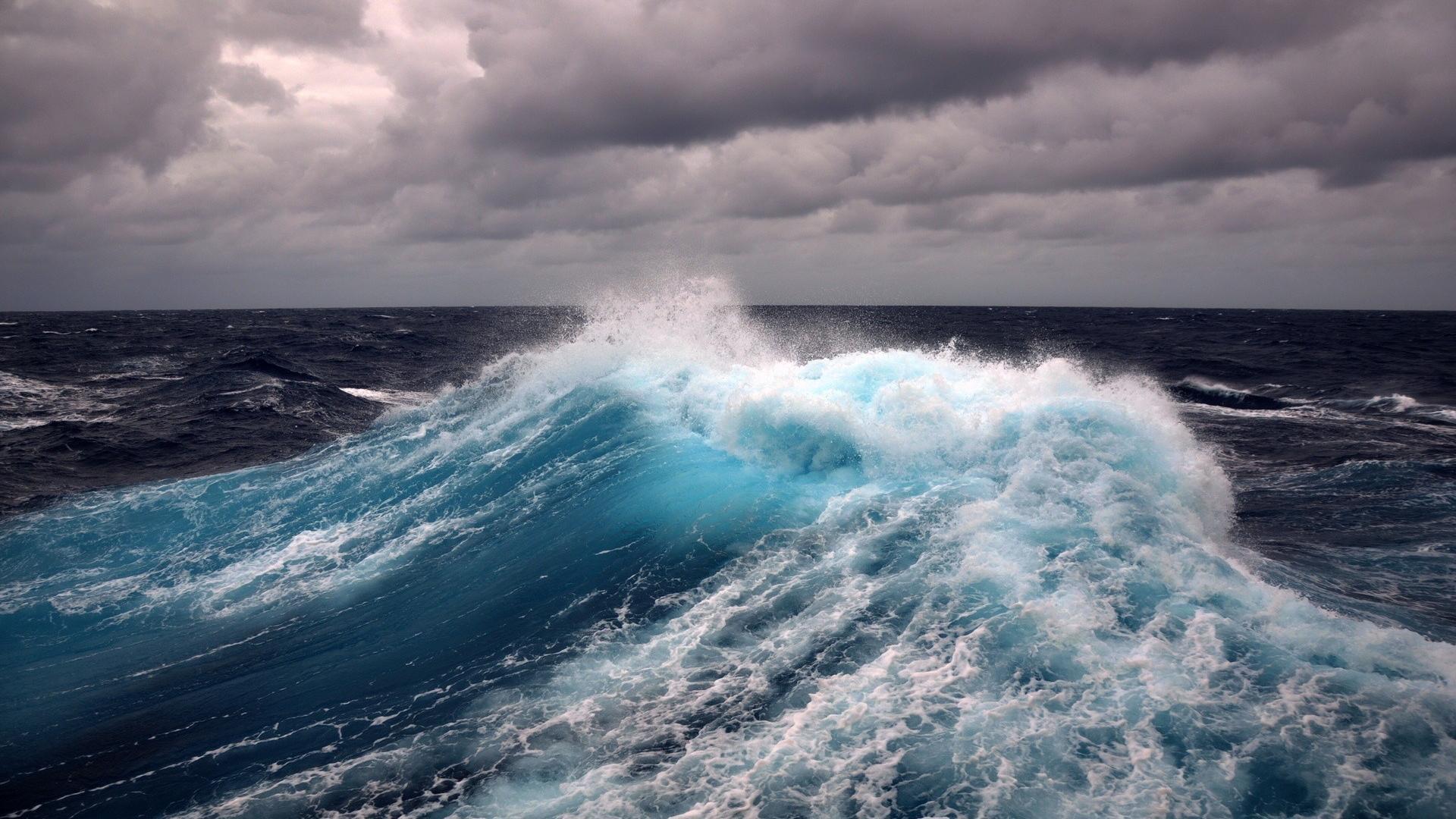 1920x1080 Ocean waves sea wallpaper