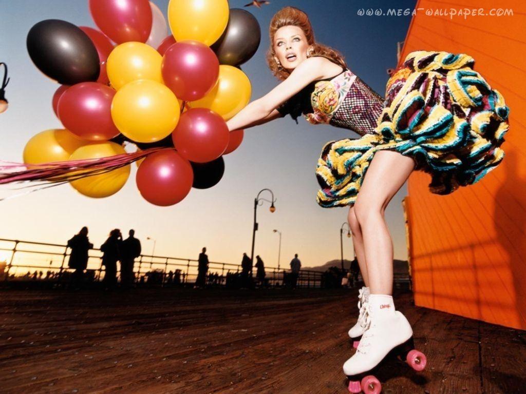 1024x768 Roller Skater Wallpaper. Nintendo