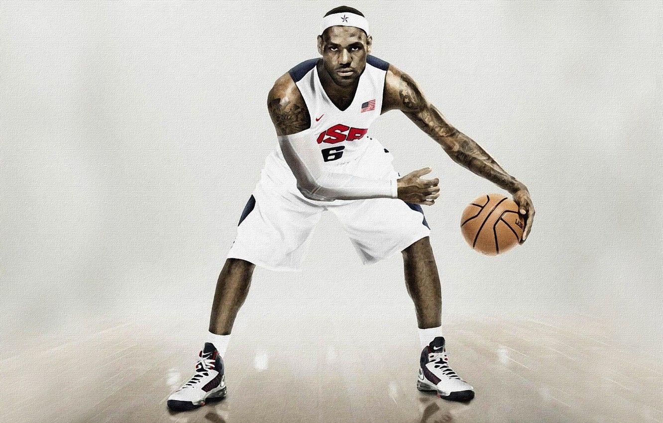 1332x850 Wallpaper The ball, Sport, Basketball, USA, Form, Nike, player
