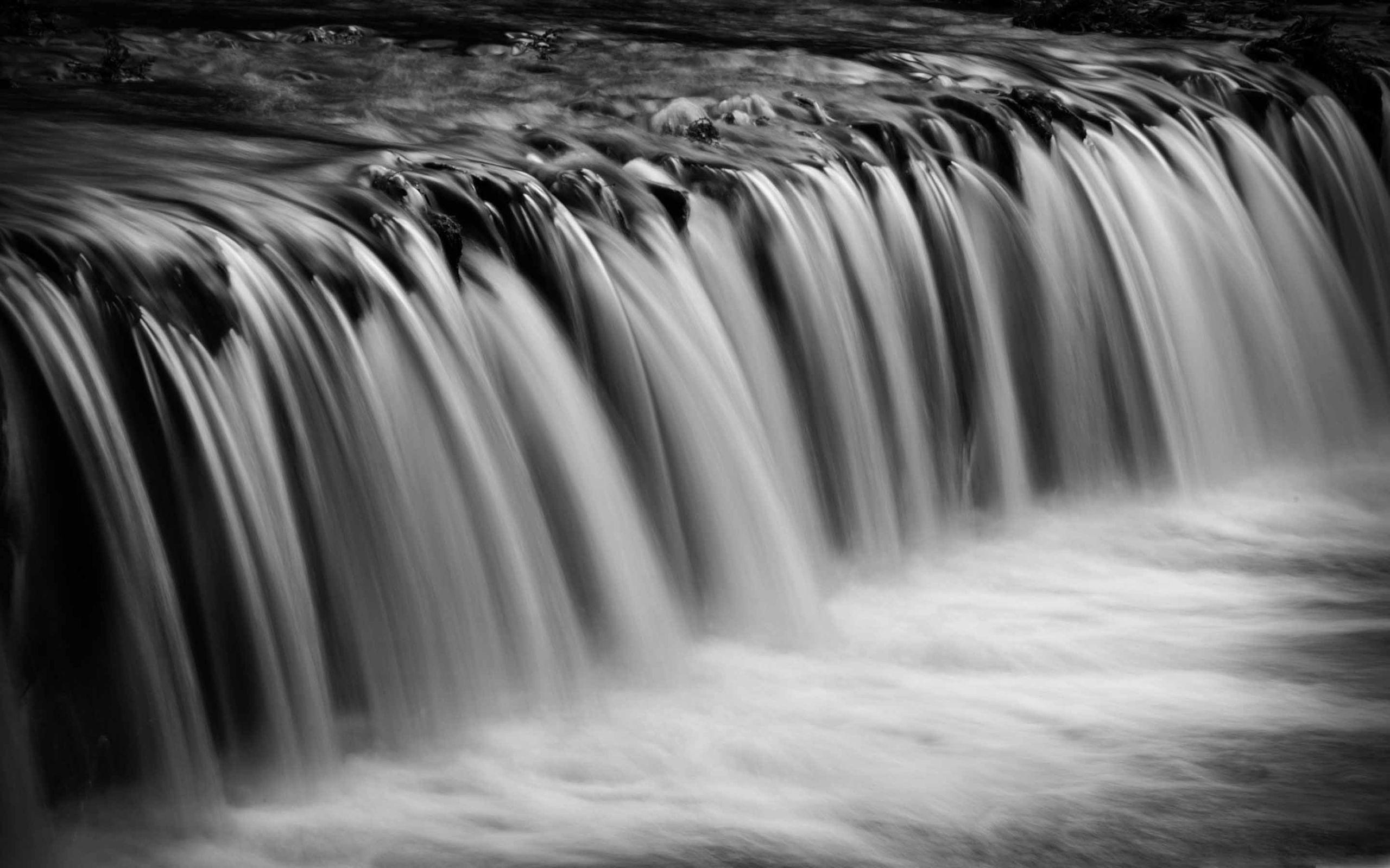 Black and White Waterfall Wallpapers - Top Free Black and White