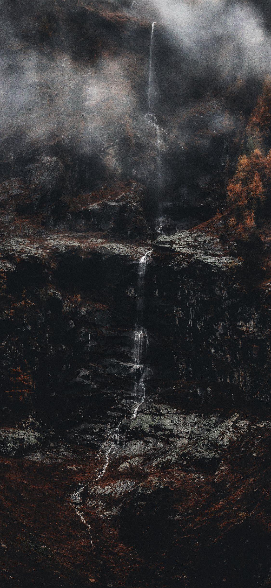 1125x2436 landscape photography of building iPhone Wallpaper Free Download