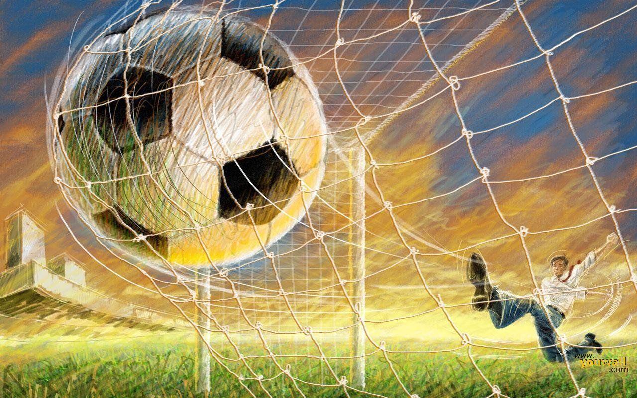 Football Goal Wallpapers - Top Free Football Goal Backgrounds -  WallpaperAccess