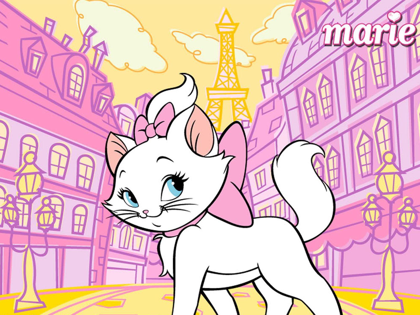 1600x1200 Marie Aristocats Wallpaper