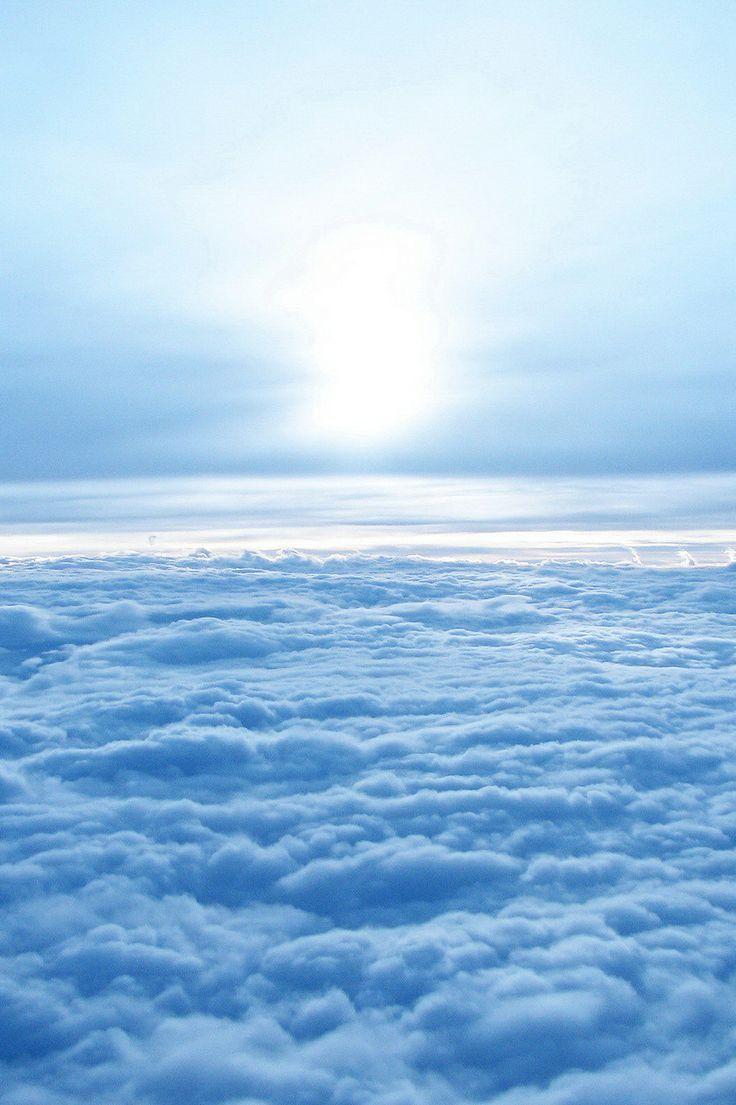 736x1105 Placid Blue Clouds. Blue sky wallpaper, Blue sky clouds, Light