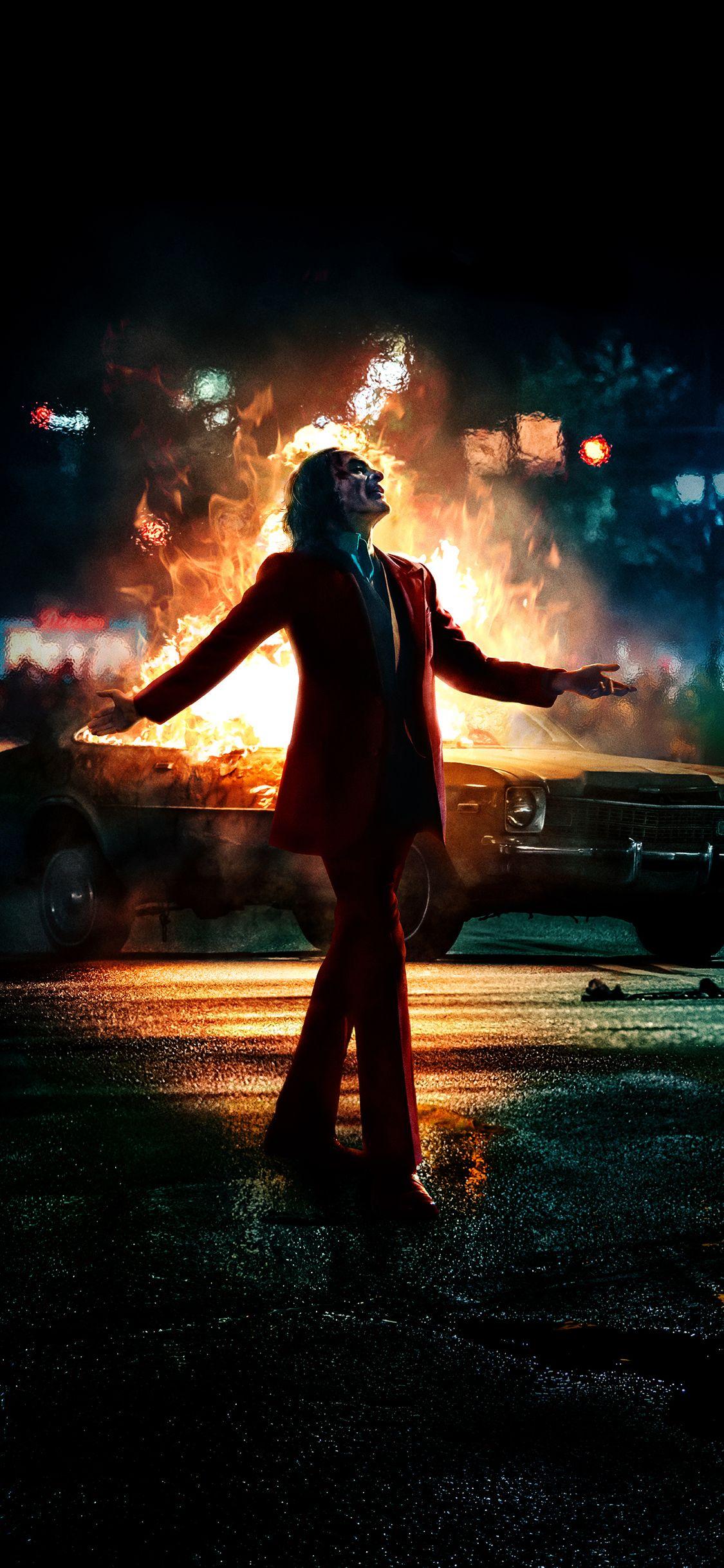 1125x2436 iPhone 4k Wallpaper Of Joker