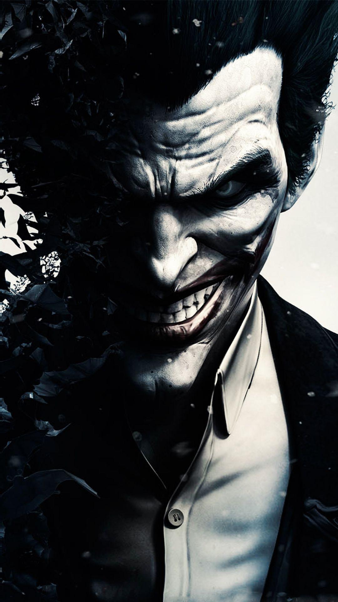 1080x1920 Arkham Joker iPhone Background
