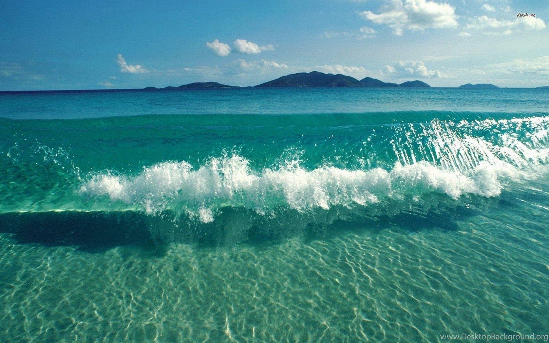 1920x1200 Ocean Waves Wallpaper Beach Wallpaper Desktop Background