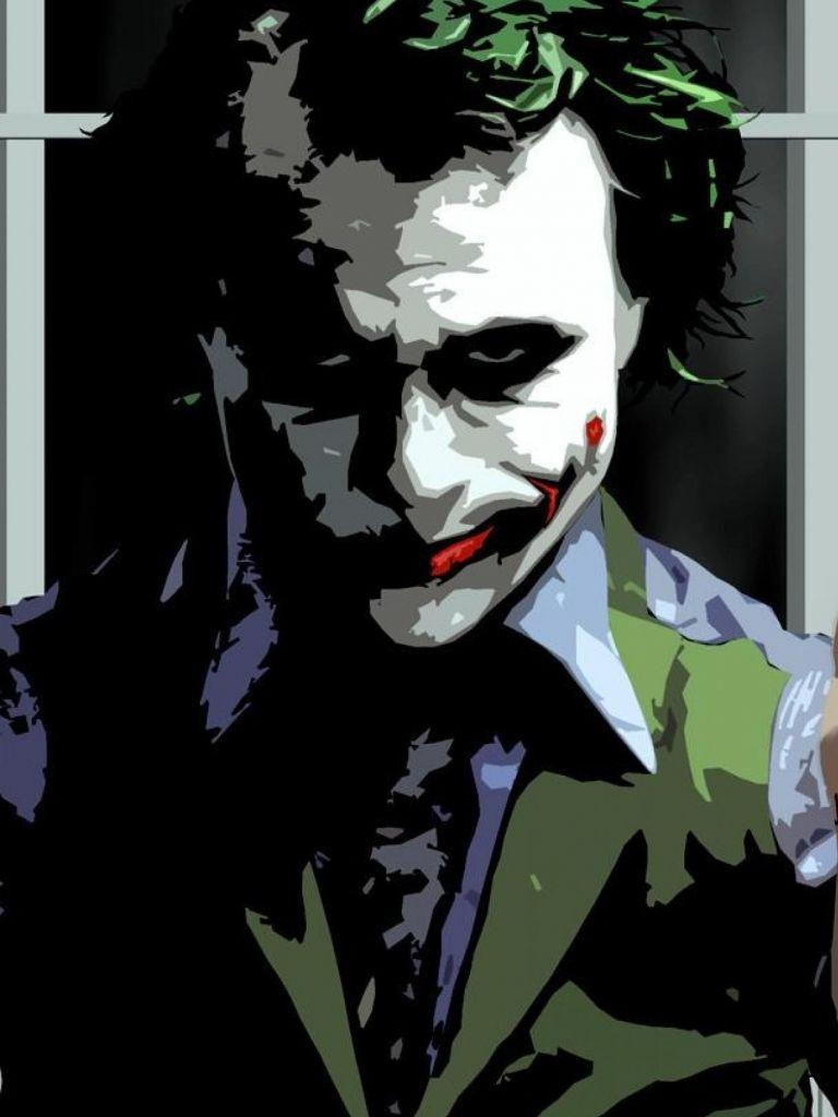 768x1024 Free download Joker iPhone Wallpaper Top Joker iPhone Background