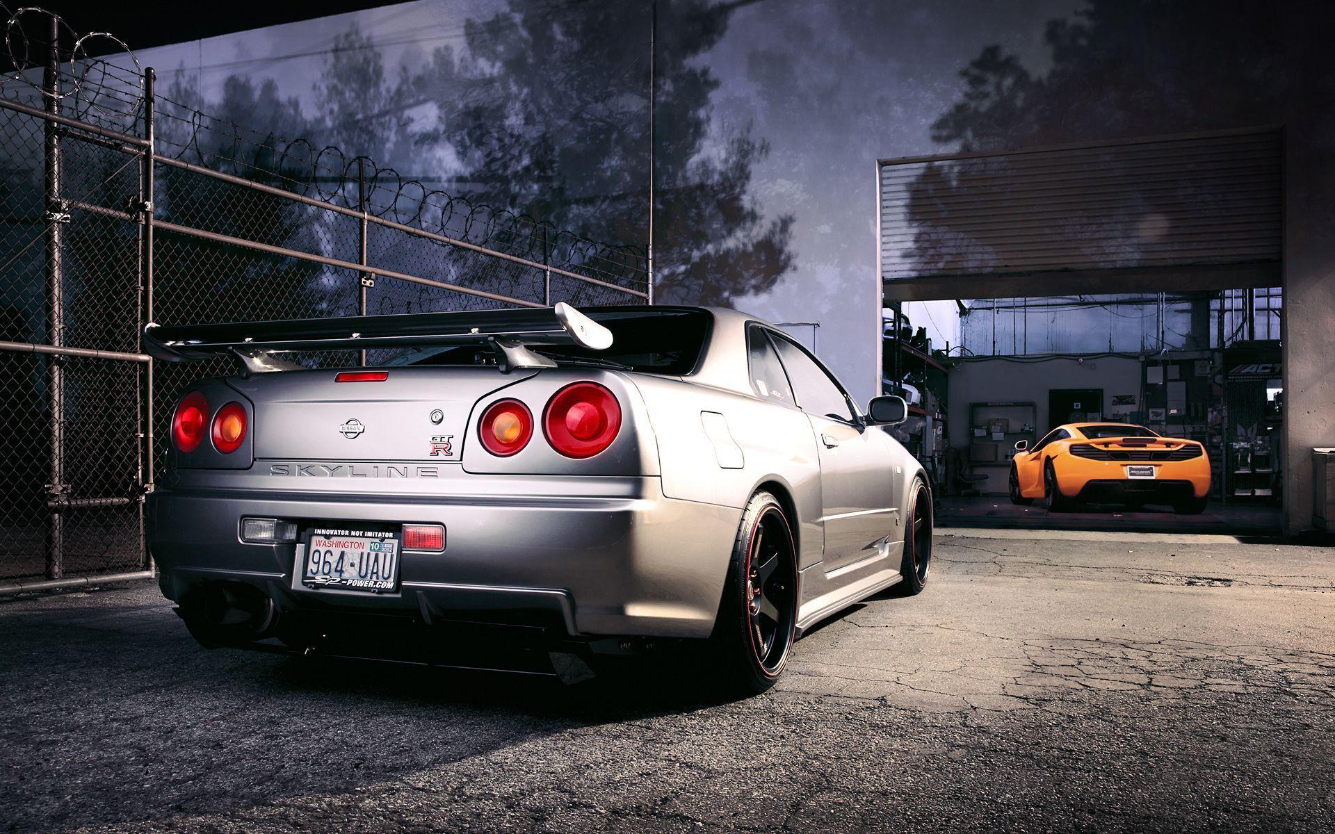1920x1200 Nissan GTR R34 Wallpaper