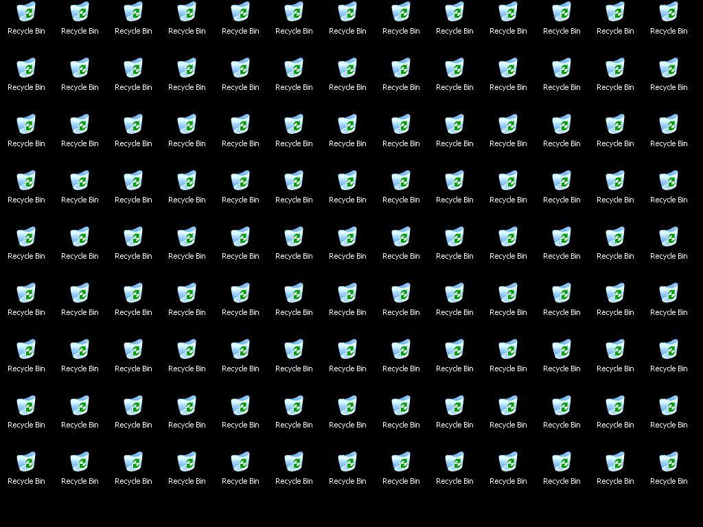 1024x768 Recycle Bin Desktop Background. Recycle
