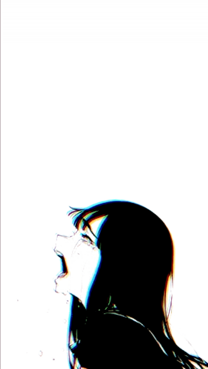 720x1278 Beautiful Sad Anime Girl Wallpaper For iPhone Photo