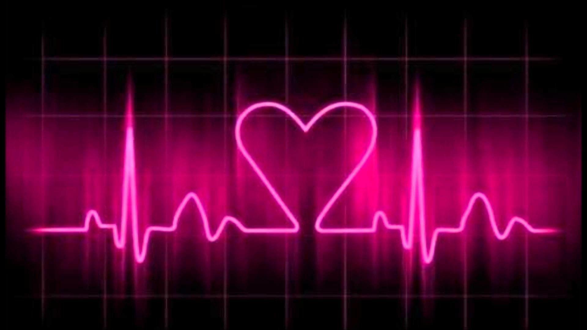 Premium Photo  Background with a heart with the heartbeat monitor line  heart and heartbeat symbol generative ai