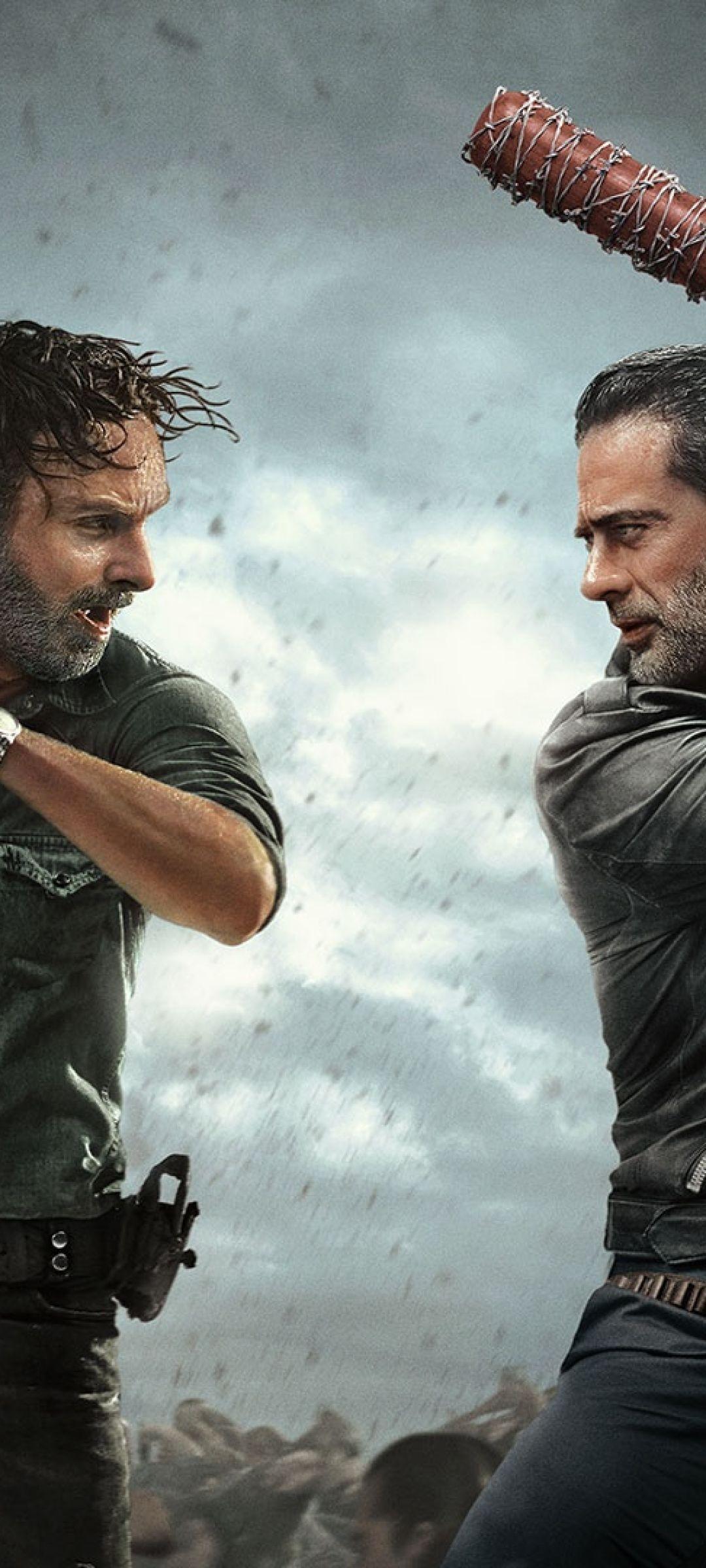 1080x2400 The Walking Dead Andrew Lincoln And Jeffrey Dean Morgan 1080x2400 Resolution Wallpaper, HD TV Series 4K Wallpaper, Image, Photo and Background