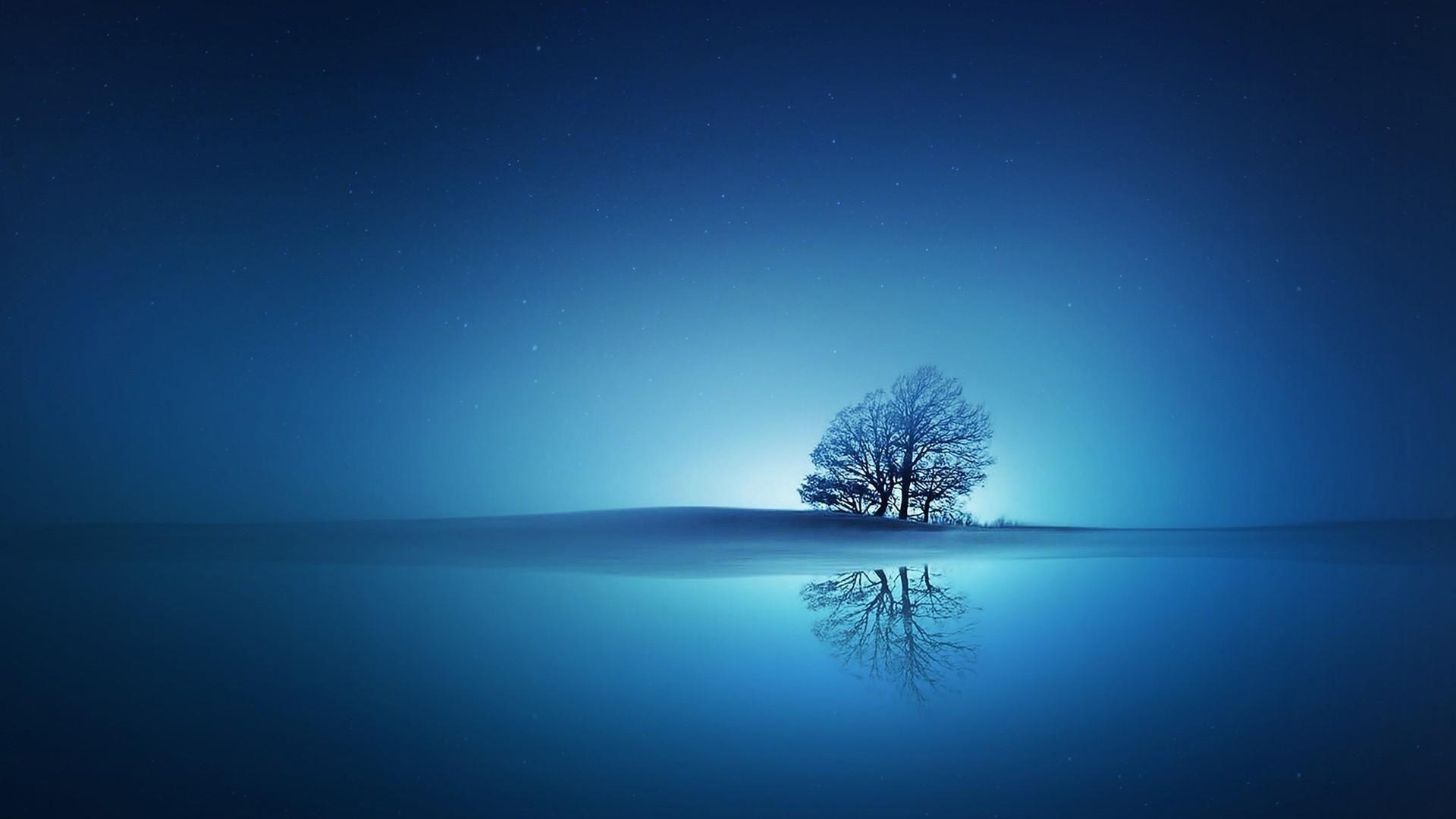 Blue Tree Wallpapers - Top Free Blue Tree Backgrounds - WallpaperAccess