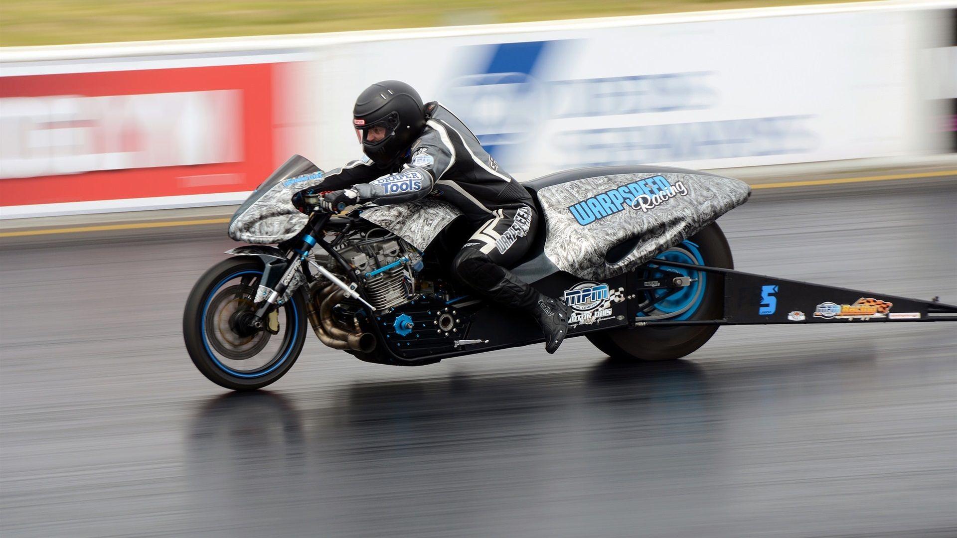 1920x1080 Wallpaper Motorcycle, drag racing, high speed 1920x1080 Full HD 2K Picture, Image