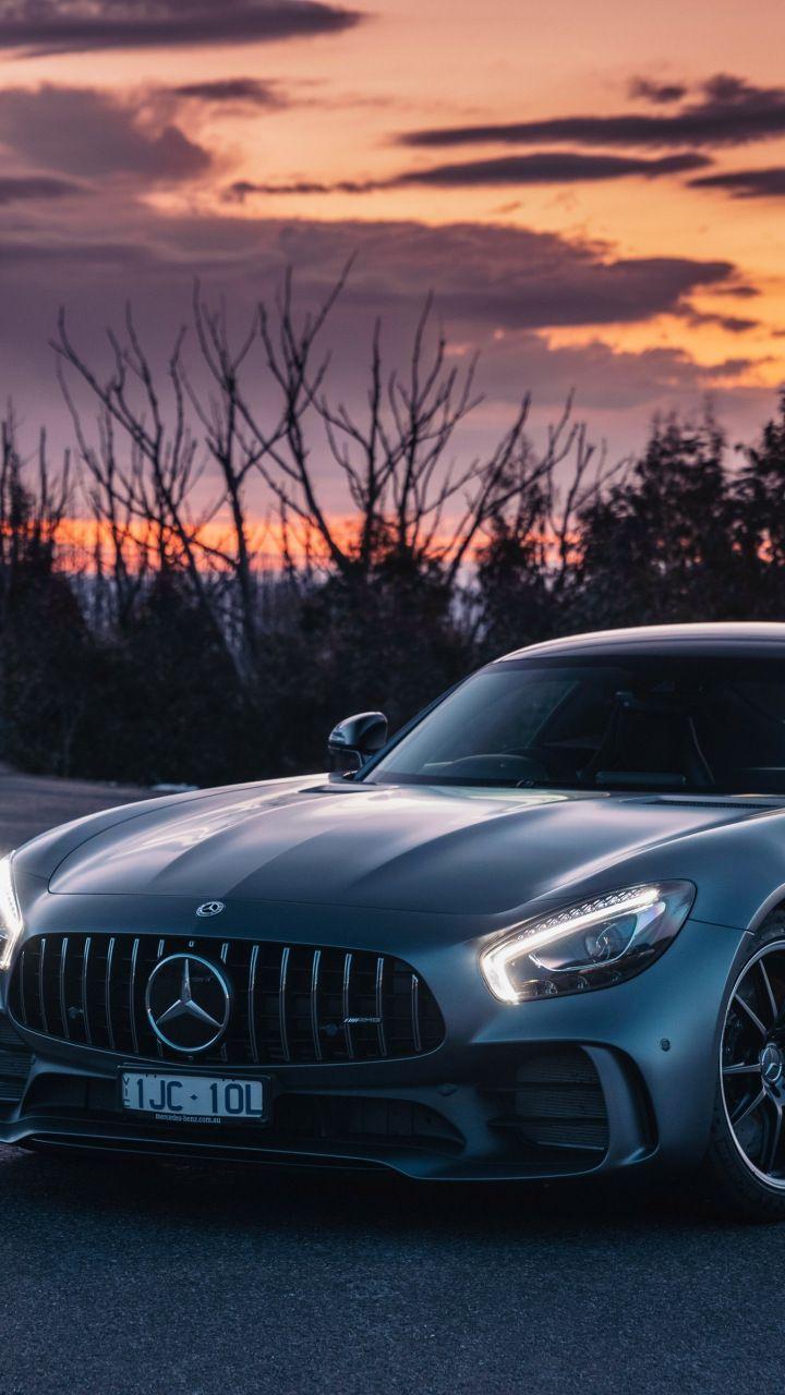 720x1280 Sunset, Mercedes AMG GT, Luxury Car, 720x1280 Wallpaper. Mercedes Amg, Luxury Cars, Mercedes Benz Wallpaper