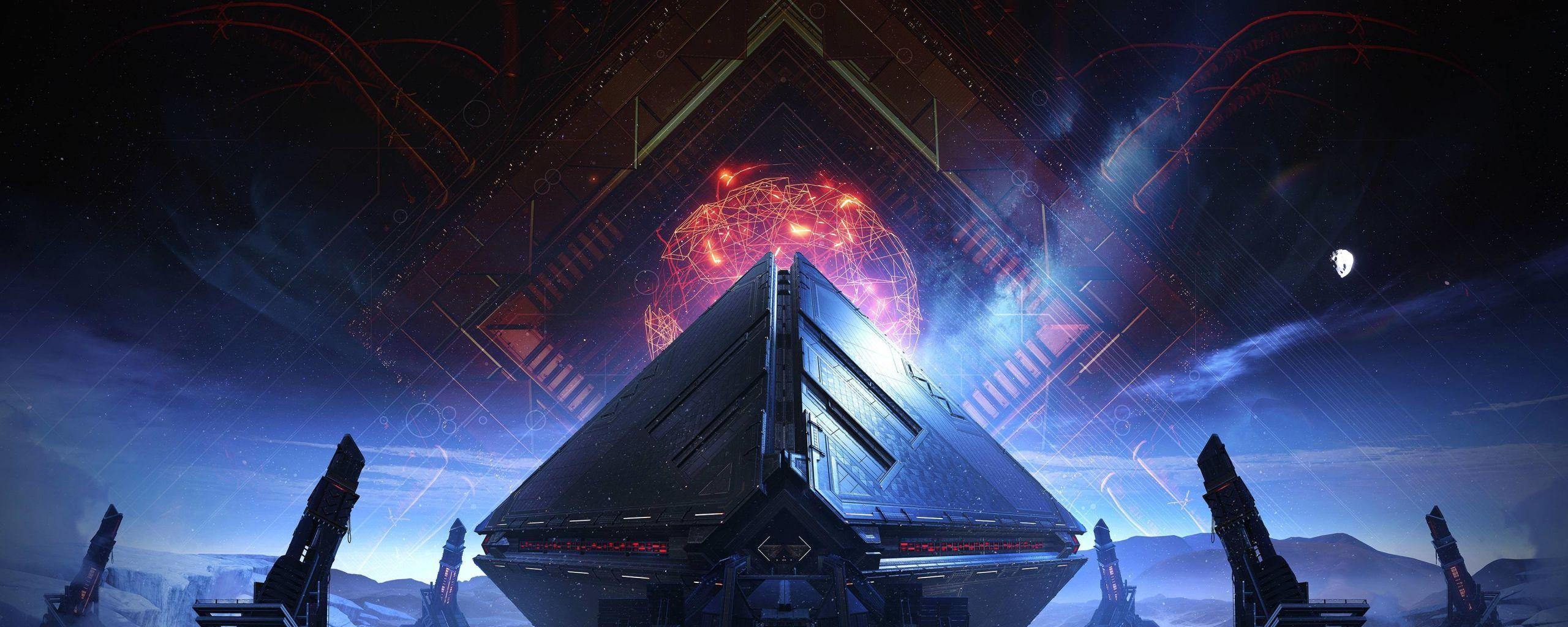 2560x1024 Download 2560x1024 wallpaper destiny 2: warmind, video game
