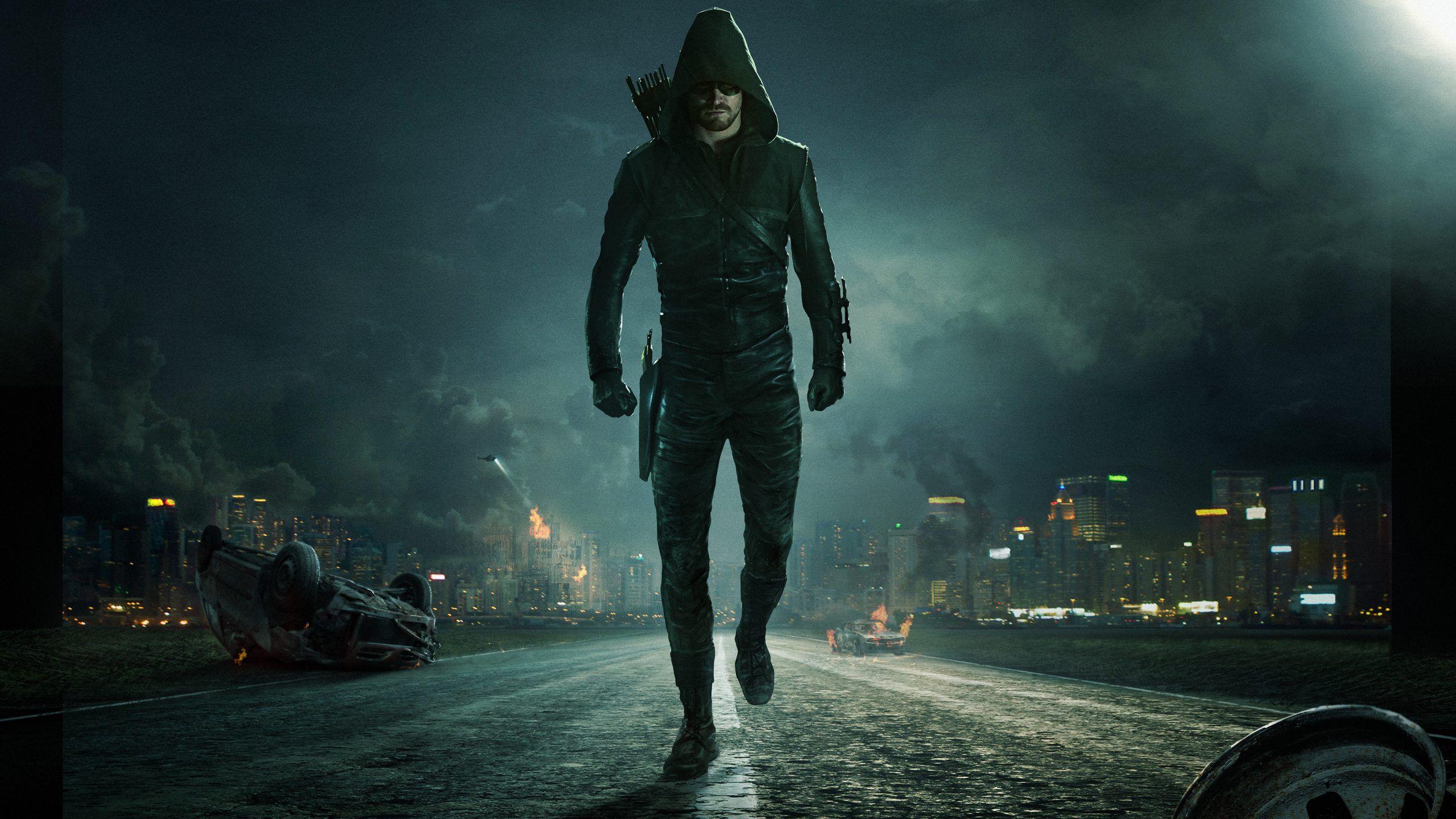 2560x1440 Free Green Arrow HD Wallpaper ⋆ WallpaperPURE