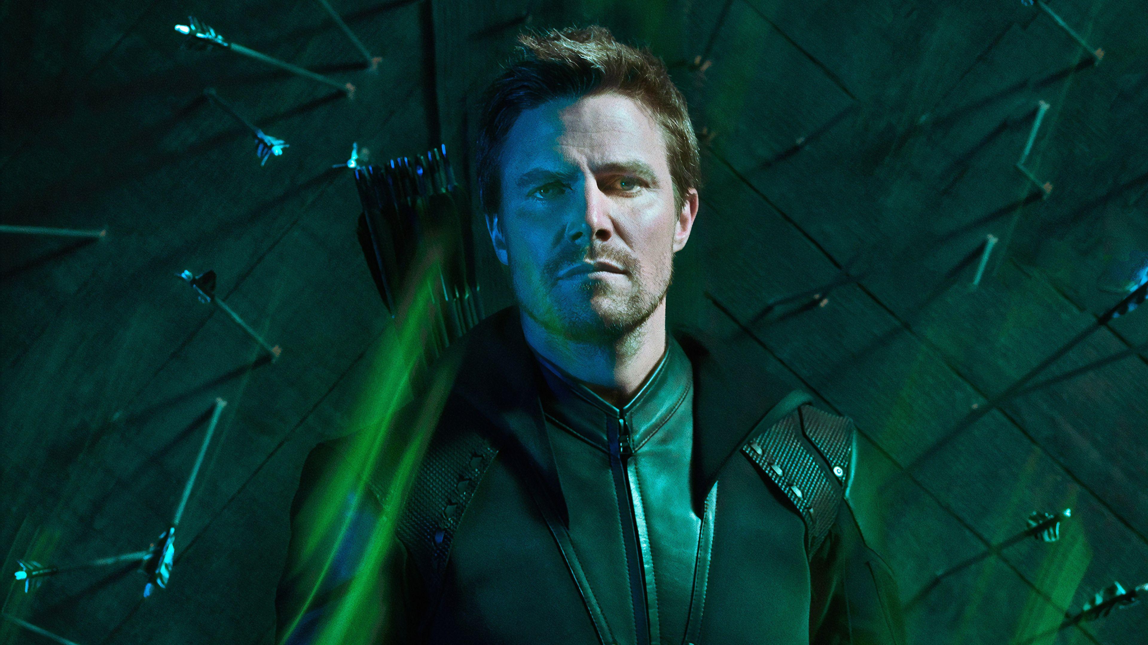 3840x2160 Wallpaper 4k Oliver Queen In Arrow Season 8