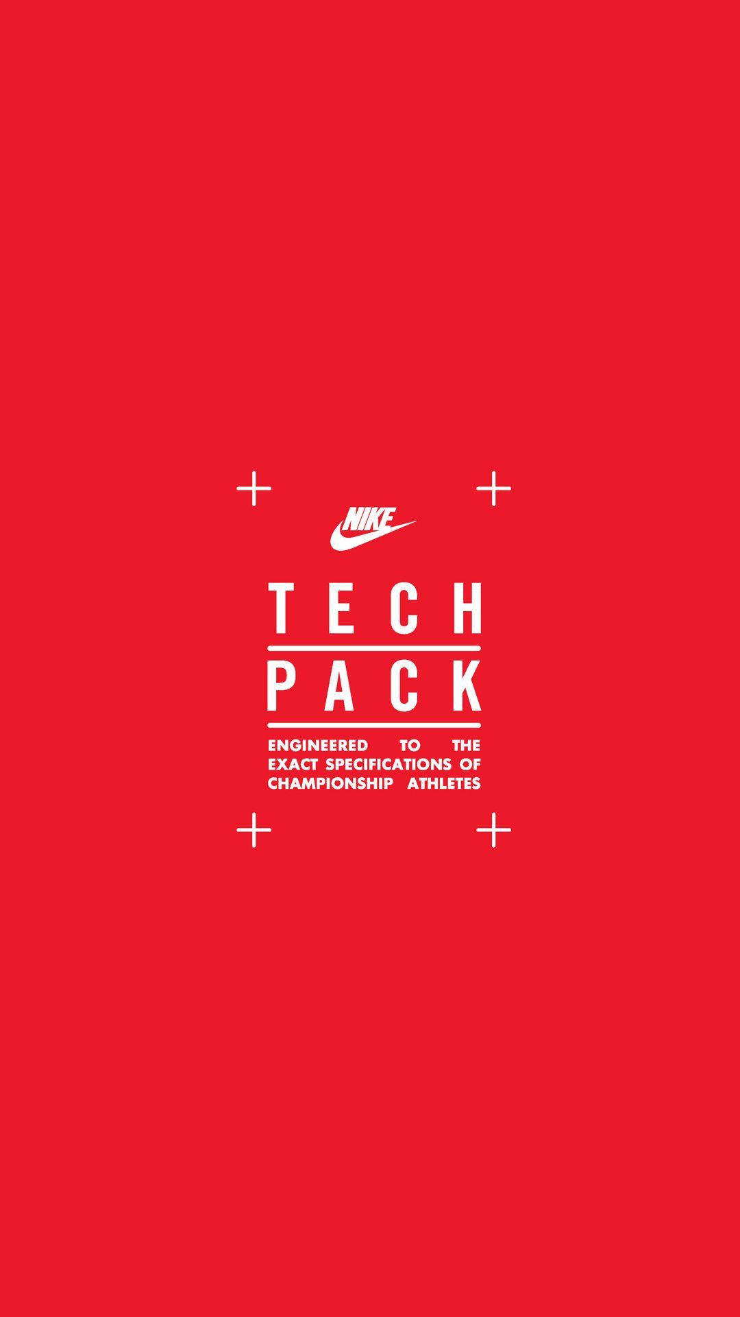 1080x1920 Red Nike Logo Wallpaper