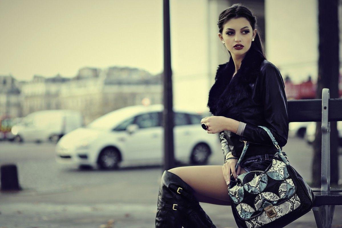 1200x800 Paris, Fashion, Purses, Boots, Jacket, Women Wallpaper HD