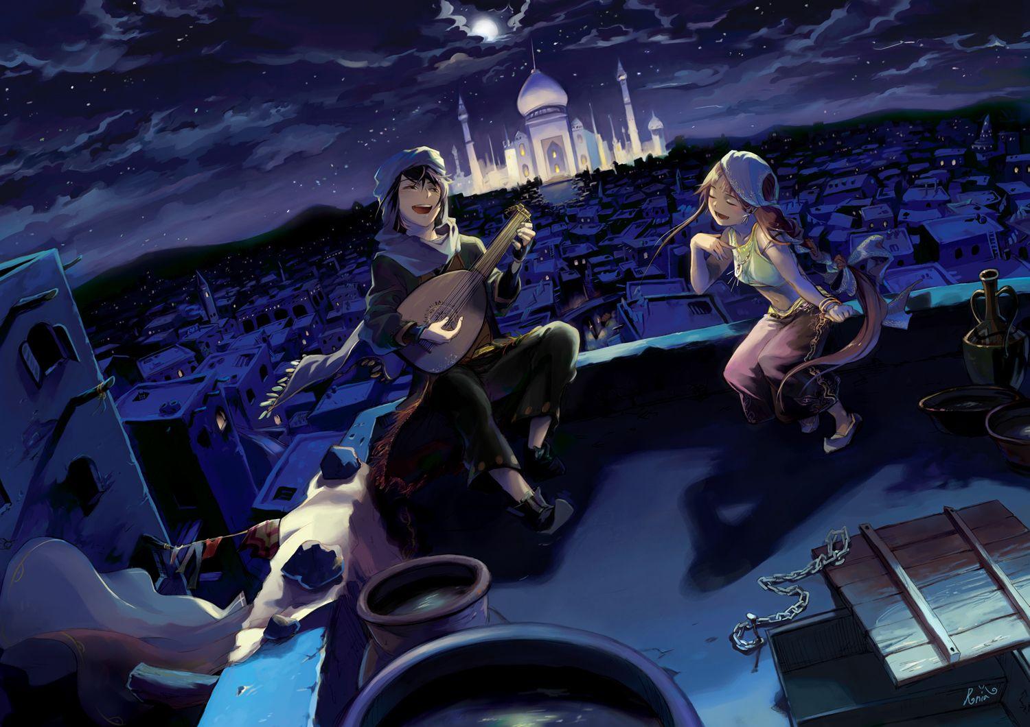 1500x1060 Arabian Nights Anime Image Board