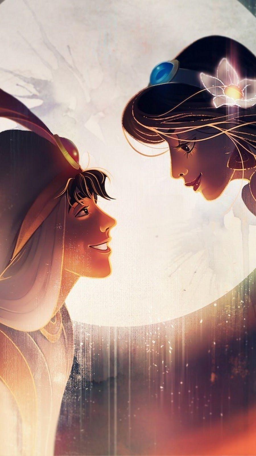 900x1600 Aladdin Arabian Nights Love Wallpaper. Mobile Wallpaper. Download Free Android, iPhone, Samsung HD Background