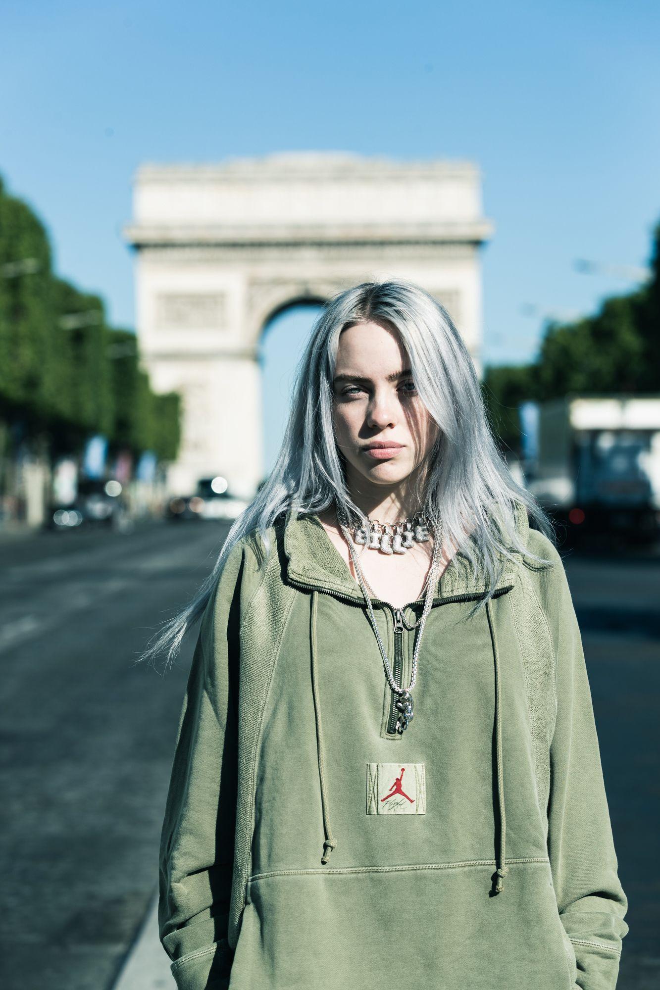 1333x2000 Billie Eilish in Paris. air.jordan.com. Billie, Billie eilish