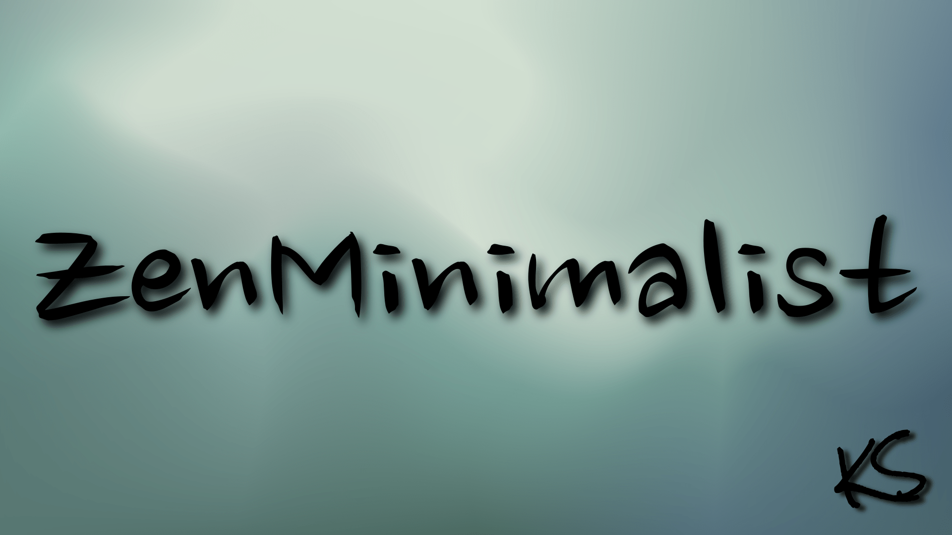1920x1080 Zen Minimalist Linux Wallpaper