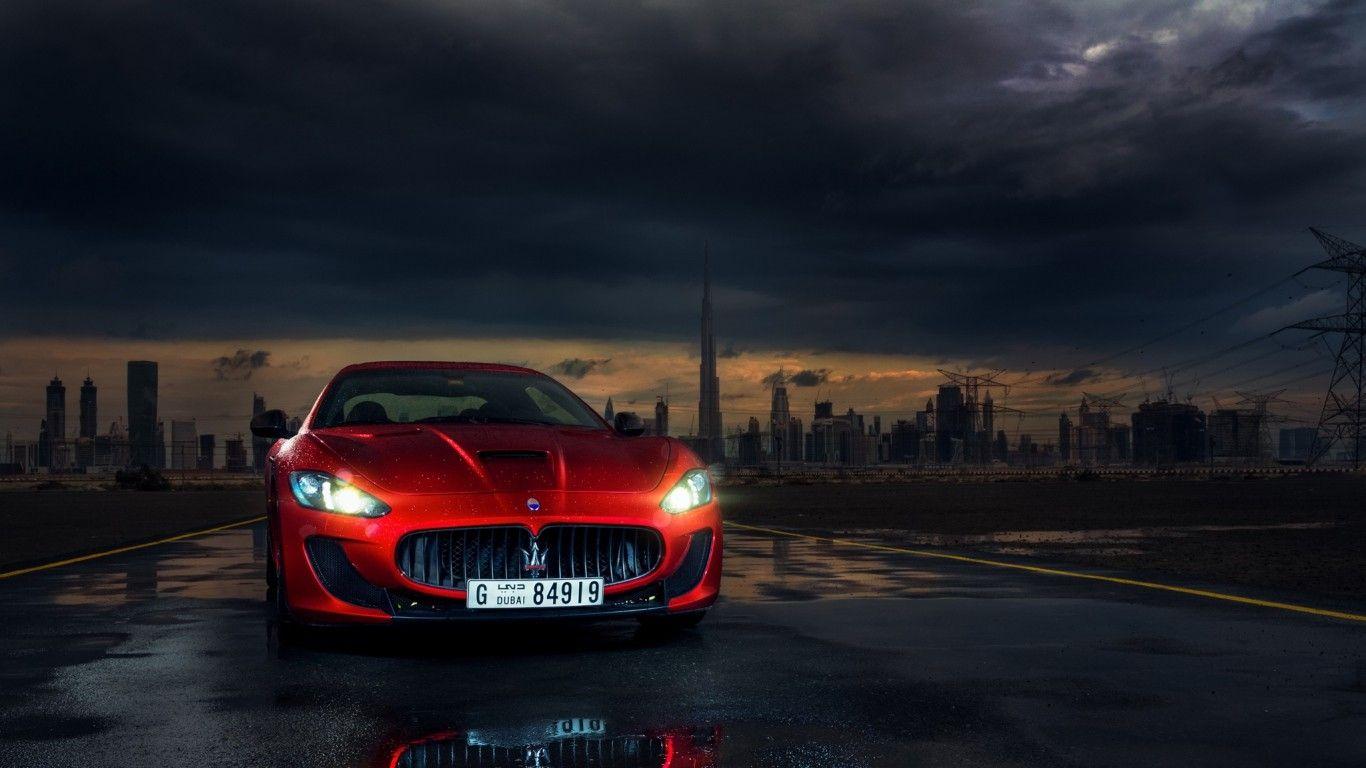 1366x768 Maserati Desktop Background. Beautiful