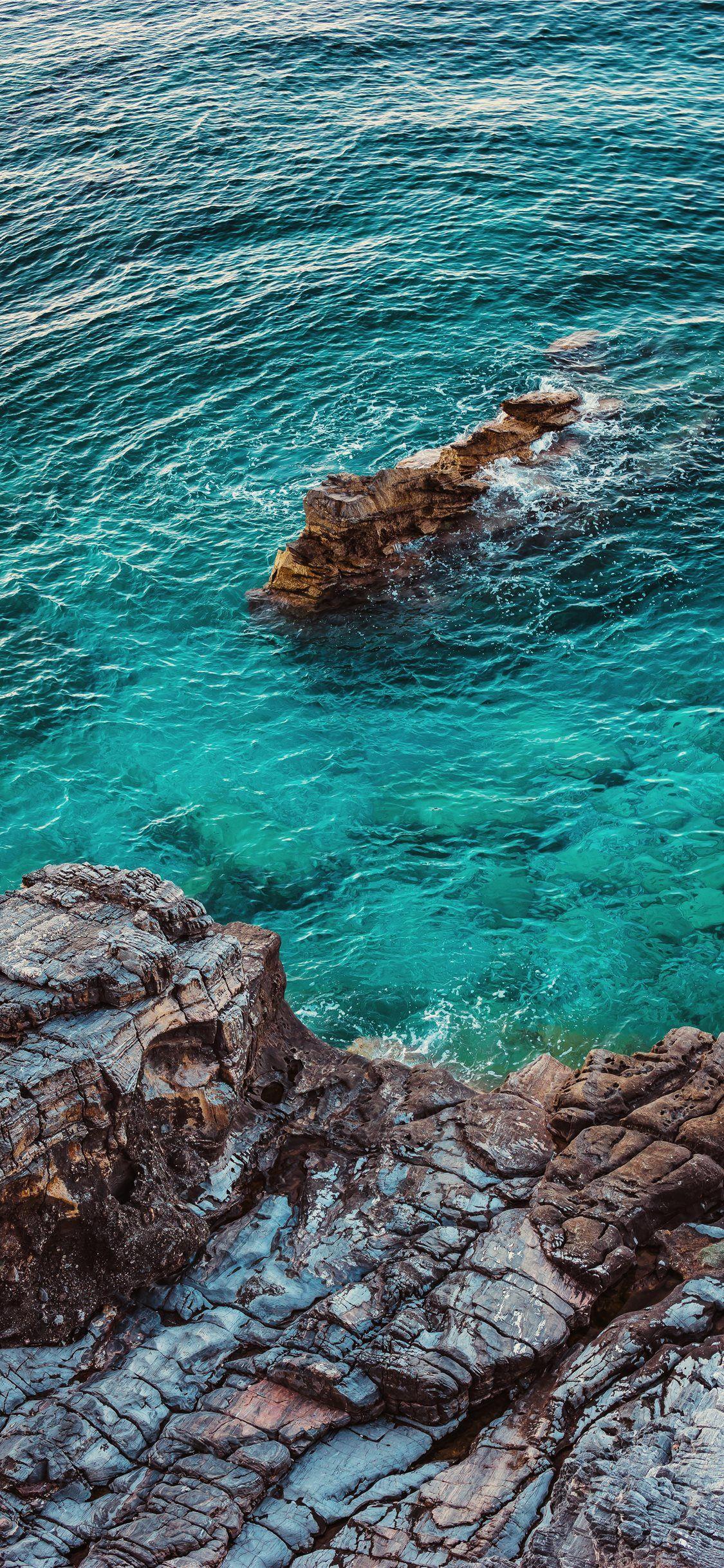 1125x2436 Aesthetic Ocean Hình Nền iPhone 11