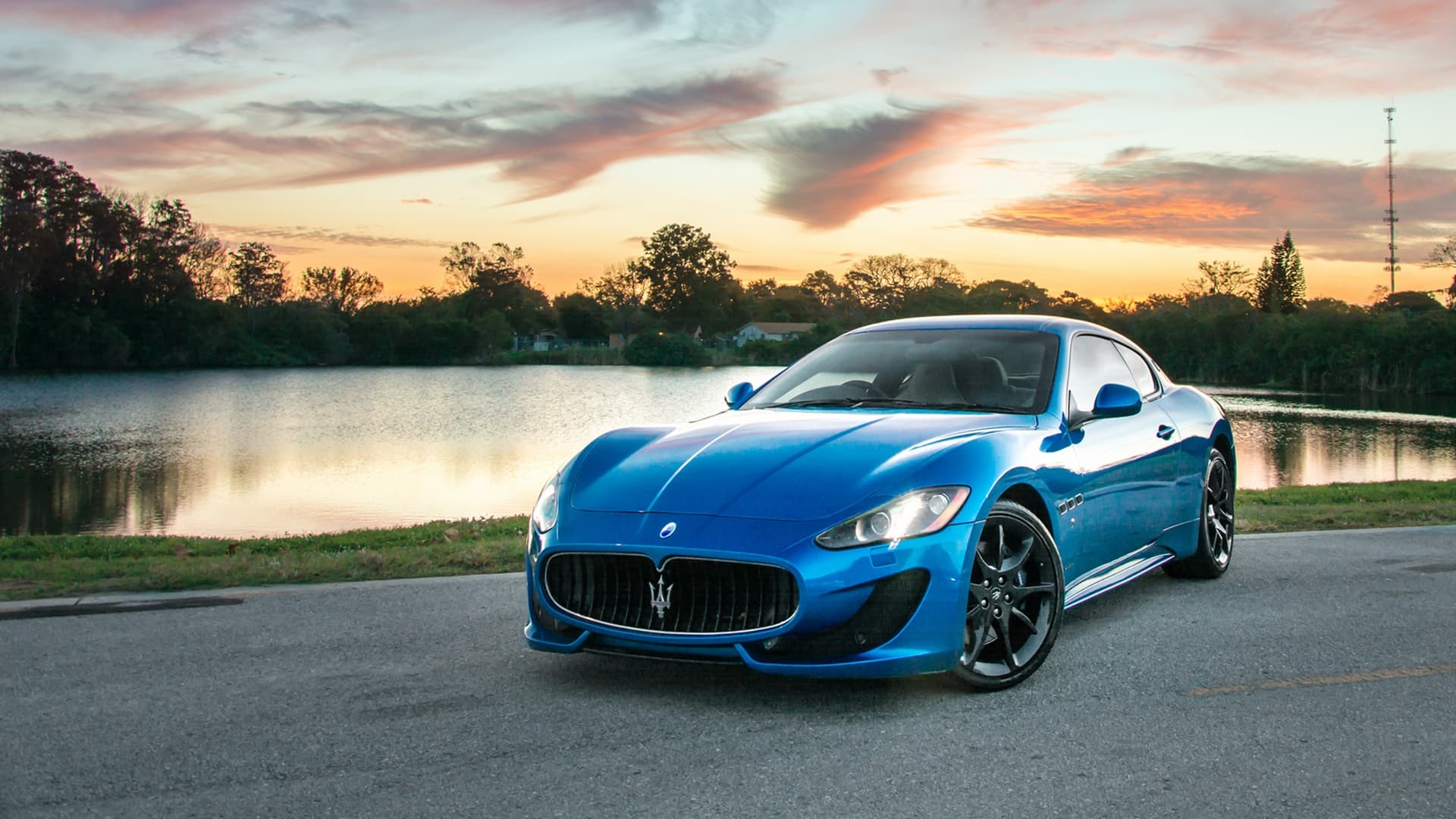 1920x1080 Maserati GranTurismo HD Wallpaper