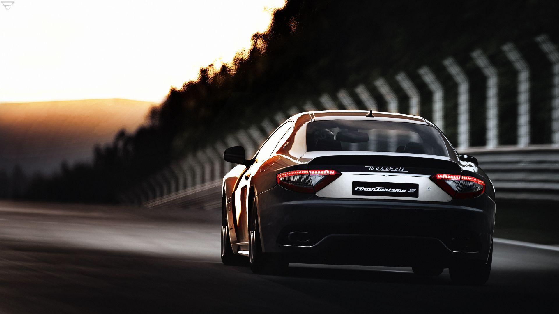 1920x1080 Rear maserati granturismo s the Maserati