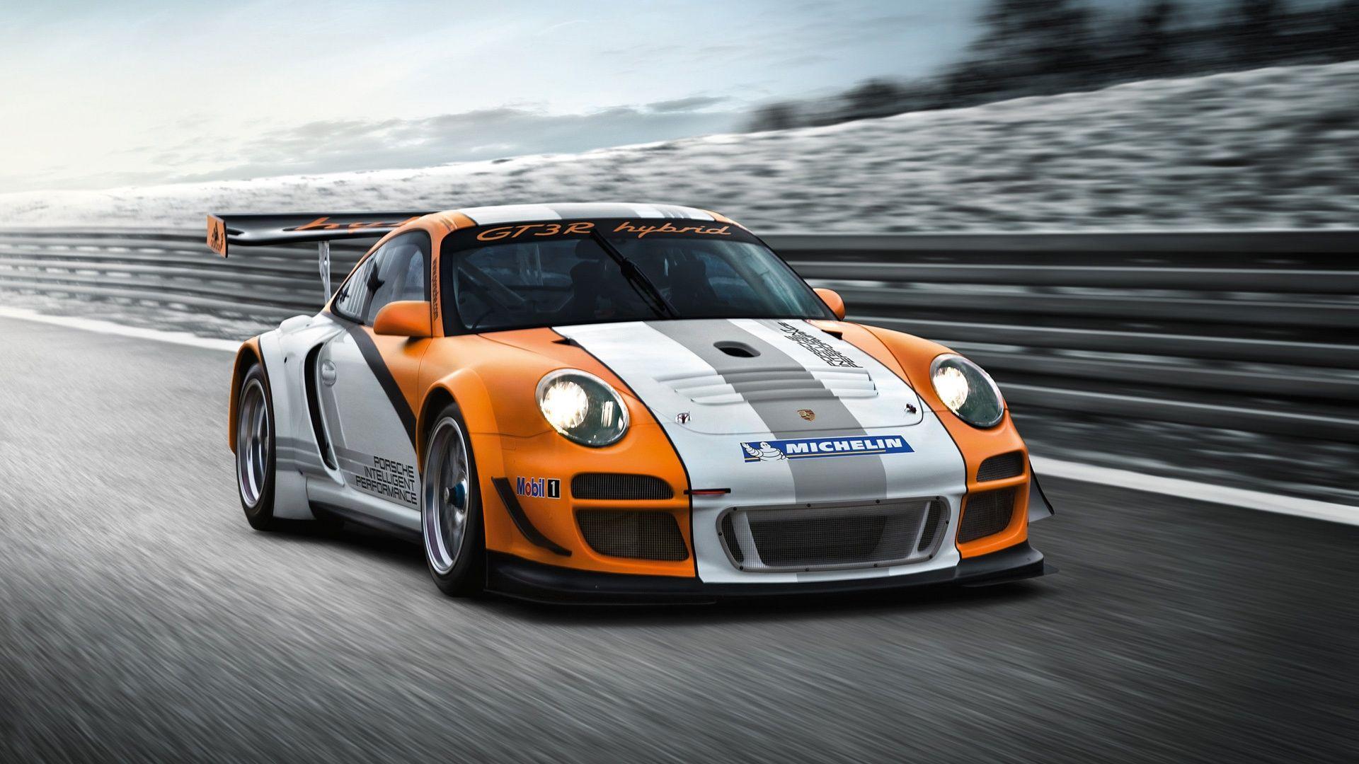 1920x1080 Free download Porsche GT3 Rybrid HD Wallpaper 1080p Cars HD