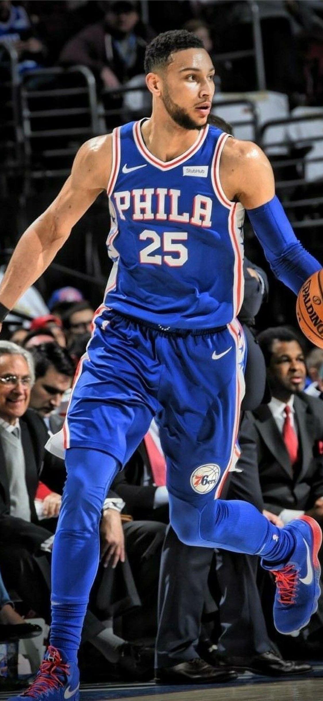 1125x2436 Ben Simmons Top Free Ben Simmons Background iPhone Wallpaper
