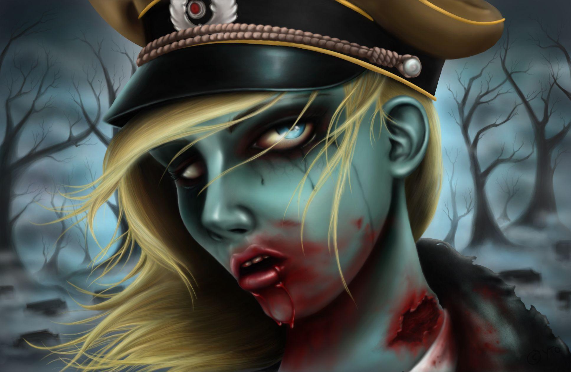 1936x1262 Zombie Girl Wallpaper