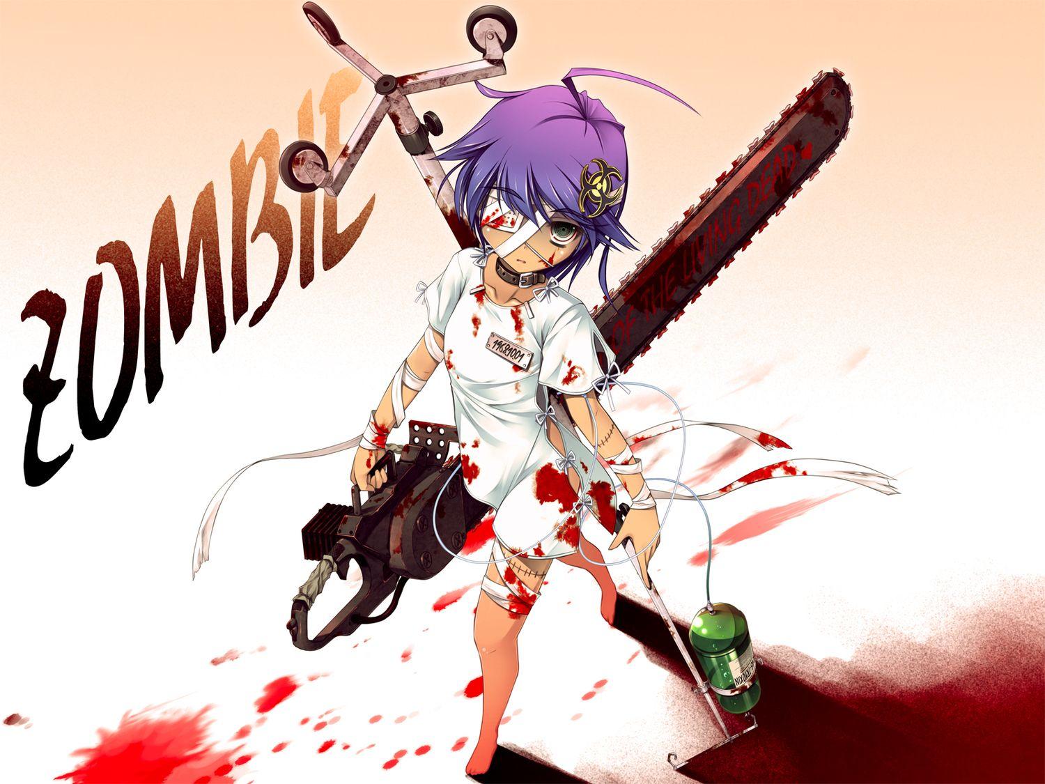 1500x1125 Zombie Girl Wallpaper